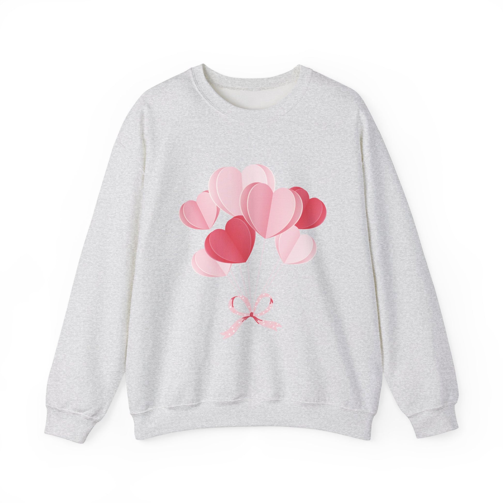 Valentine's Day Heart Balloon Unisex Sweatshirt