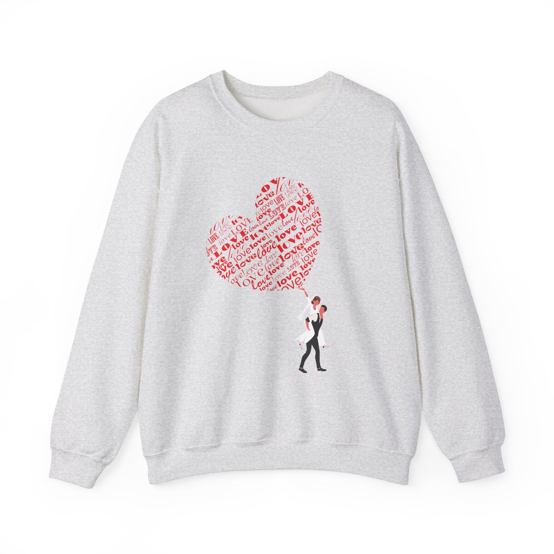 Romantic Love Heart Unisex Crewneck Sweatshirt
