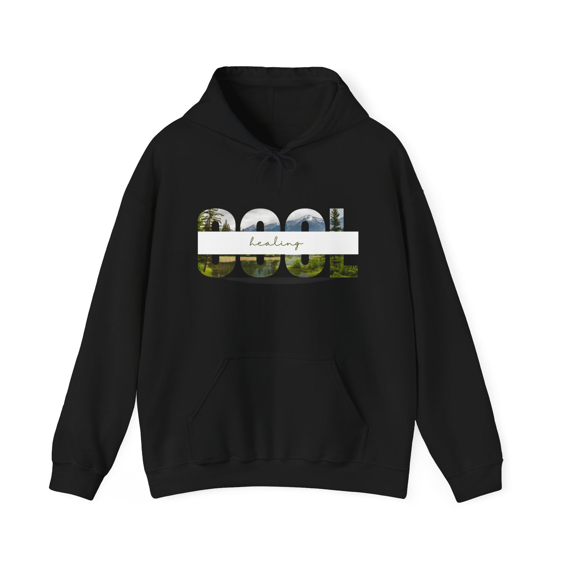 Cool Healing Unisex Heavy Blend Hooded Sweatshirt