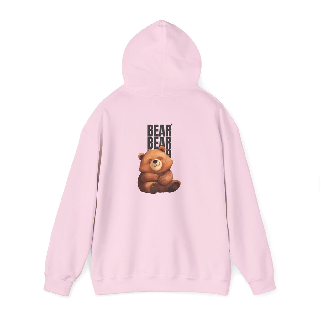 Bear-Themed Unisex Hooded Sweatshirt