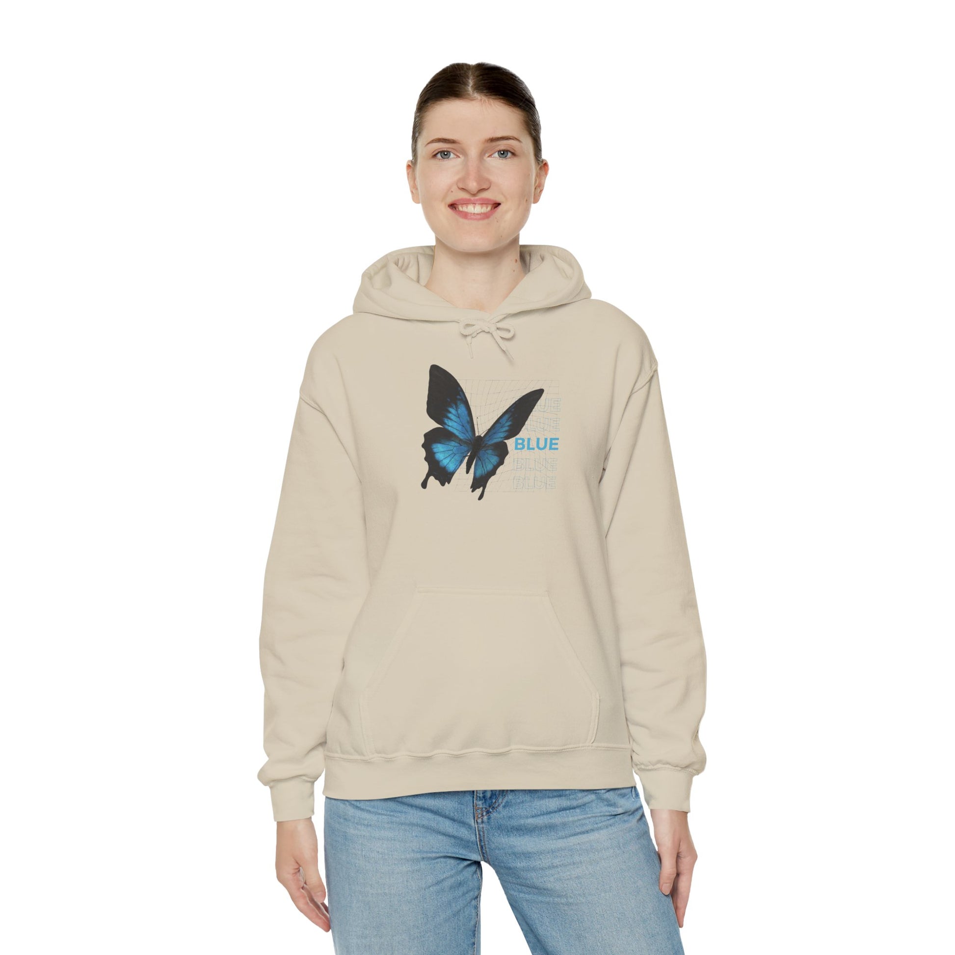 Butterfly Hoodie – Unisex Cozy Sweatshirt