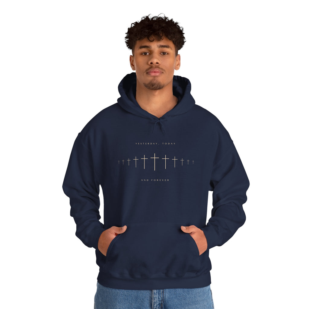 Unisex Cross Graphic Hoodie | Faith Inspired Apparel