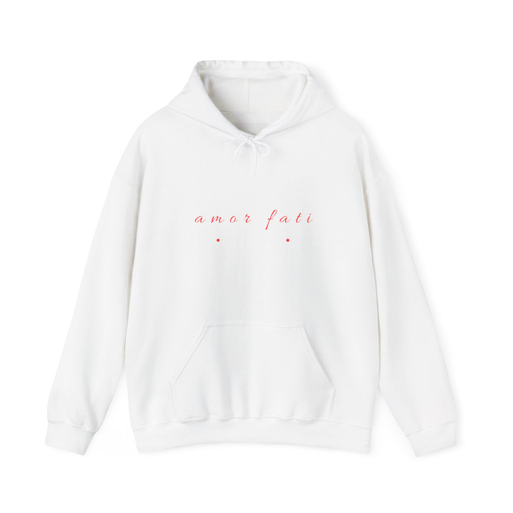 "AMOR FATI" HOODIE - RED