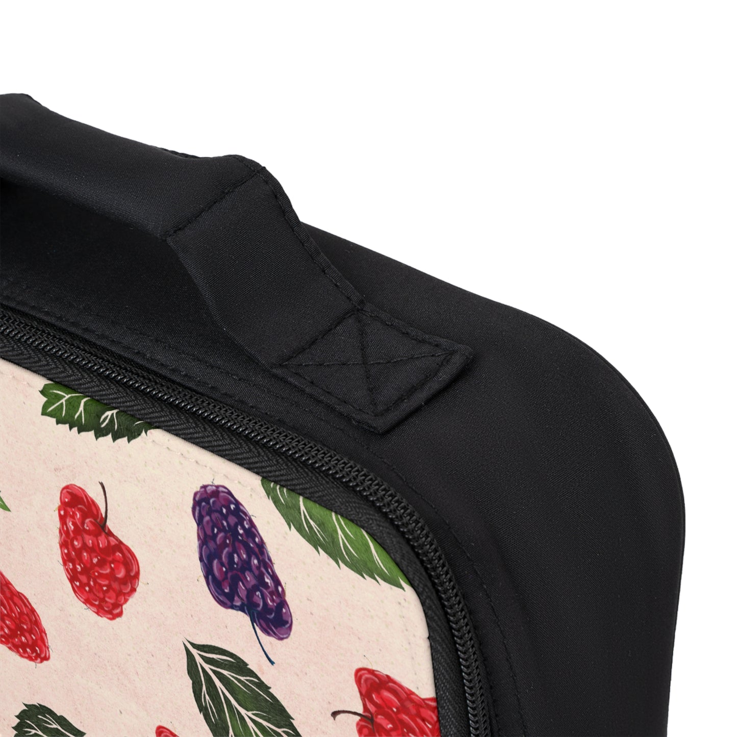 Fruit Floral Insulated Lunch Bag - Vibrant Design for School or Work