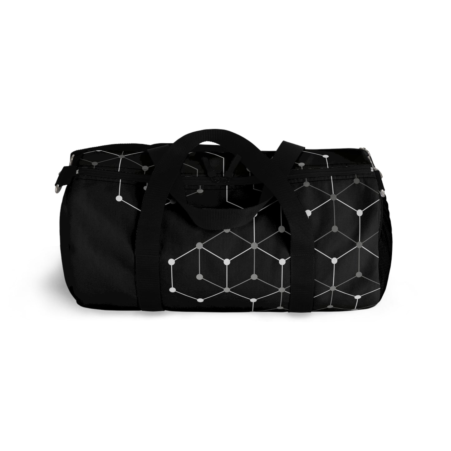 Modern Geometric Duffel Bag - Trendy Sports and Travel Gear