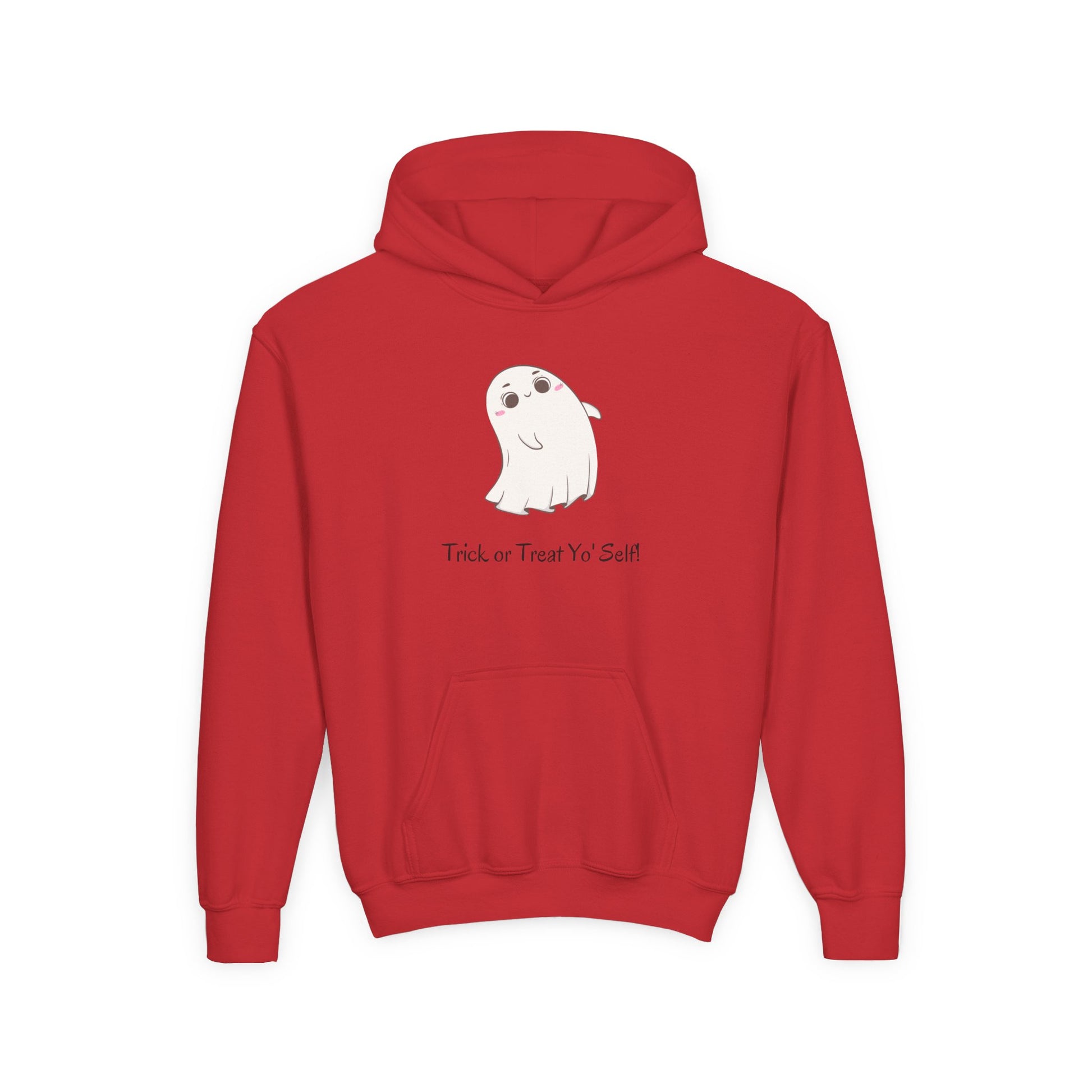 Ghost Hoodie for Kids – Halloween Sweatshirt, Fun Fall Gift