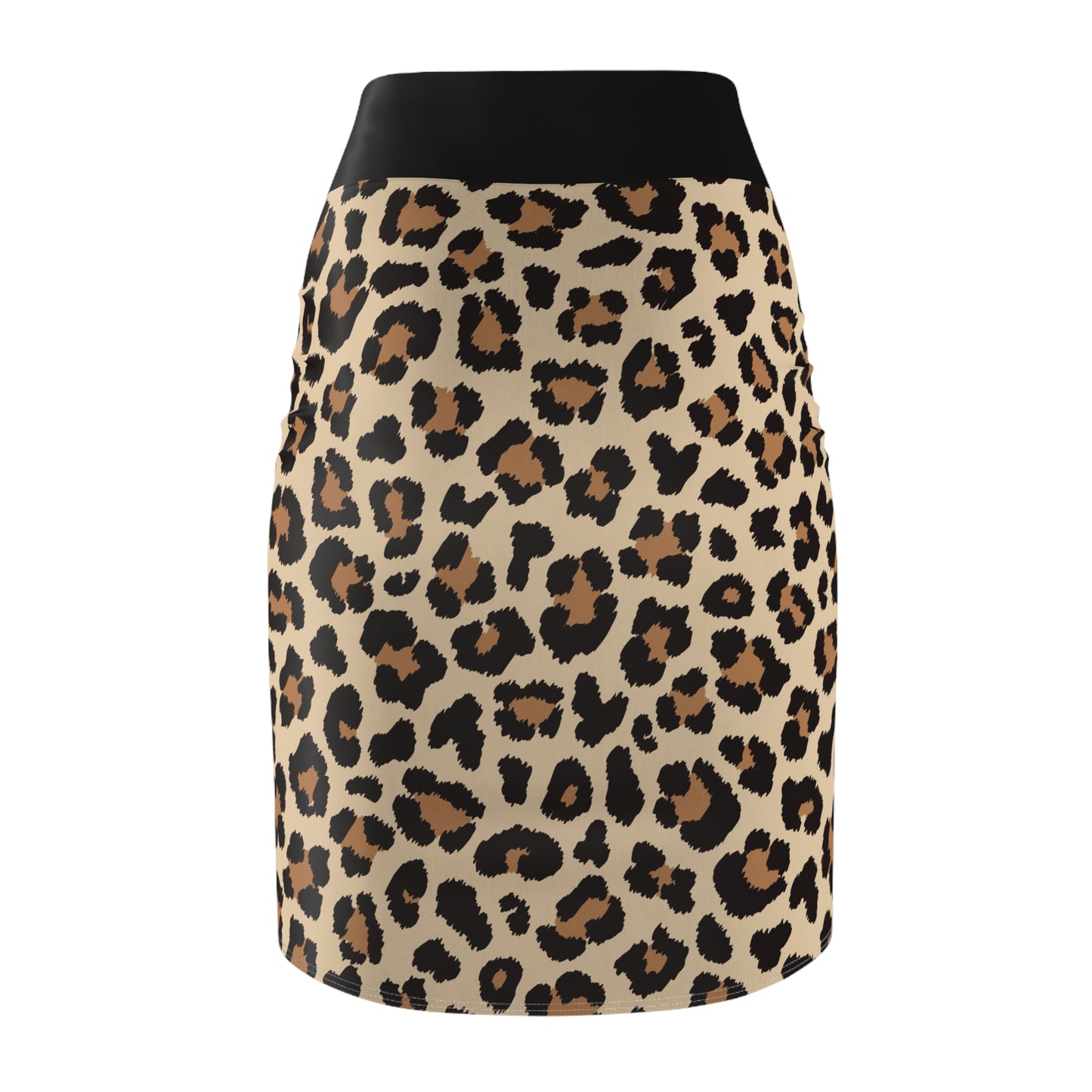 Chic Leopard Print Women&#039;s Pencil Skirt - Stylish & Elegant