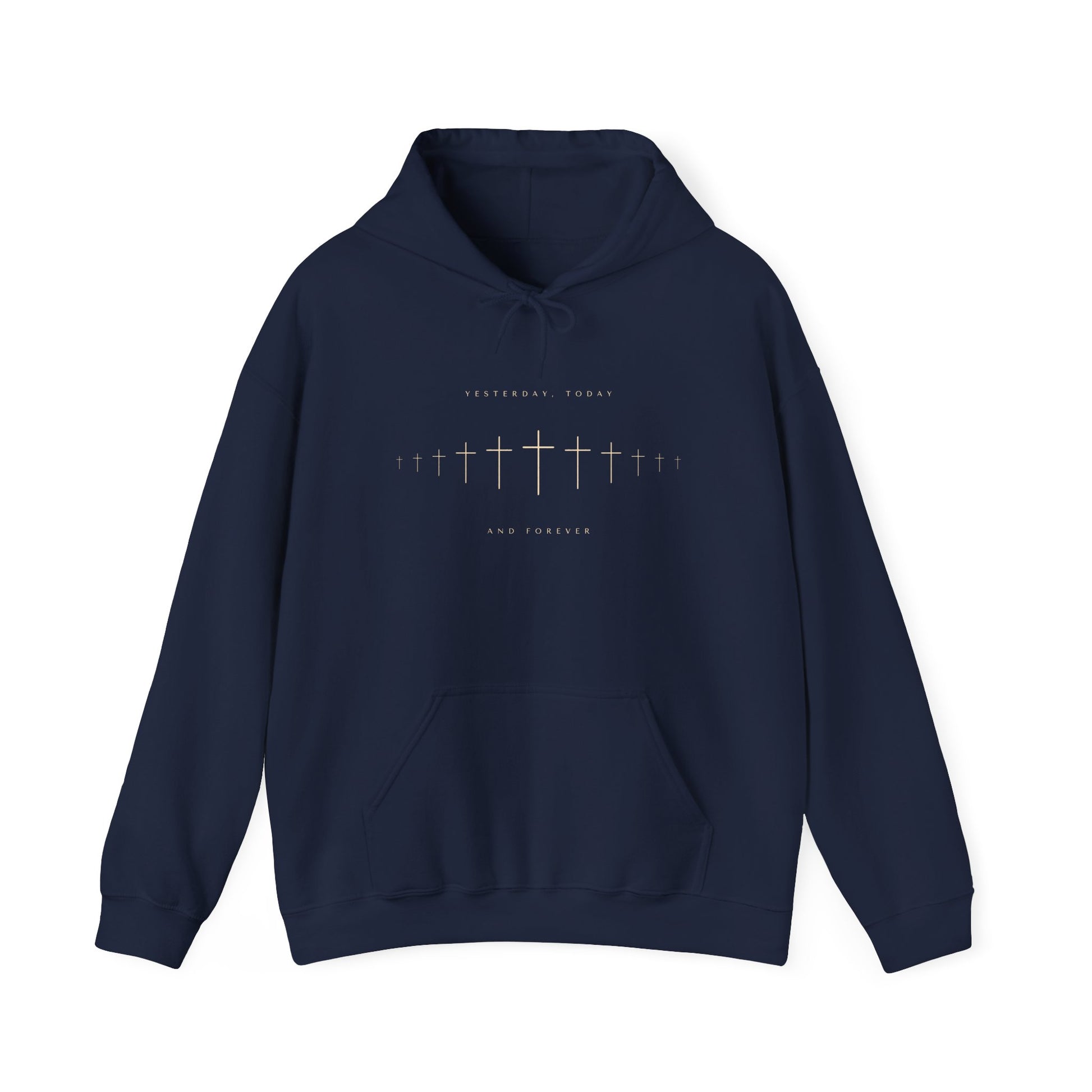 Unisex Cross Graphic Hoodie | Faith Inspired Apparel