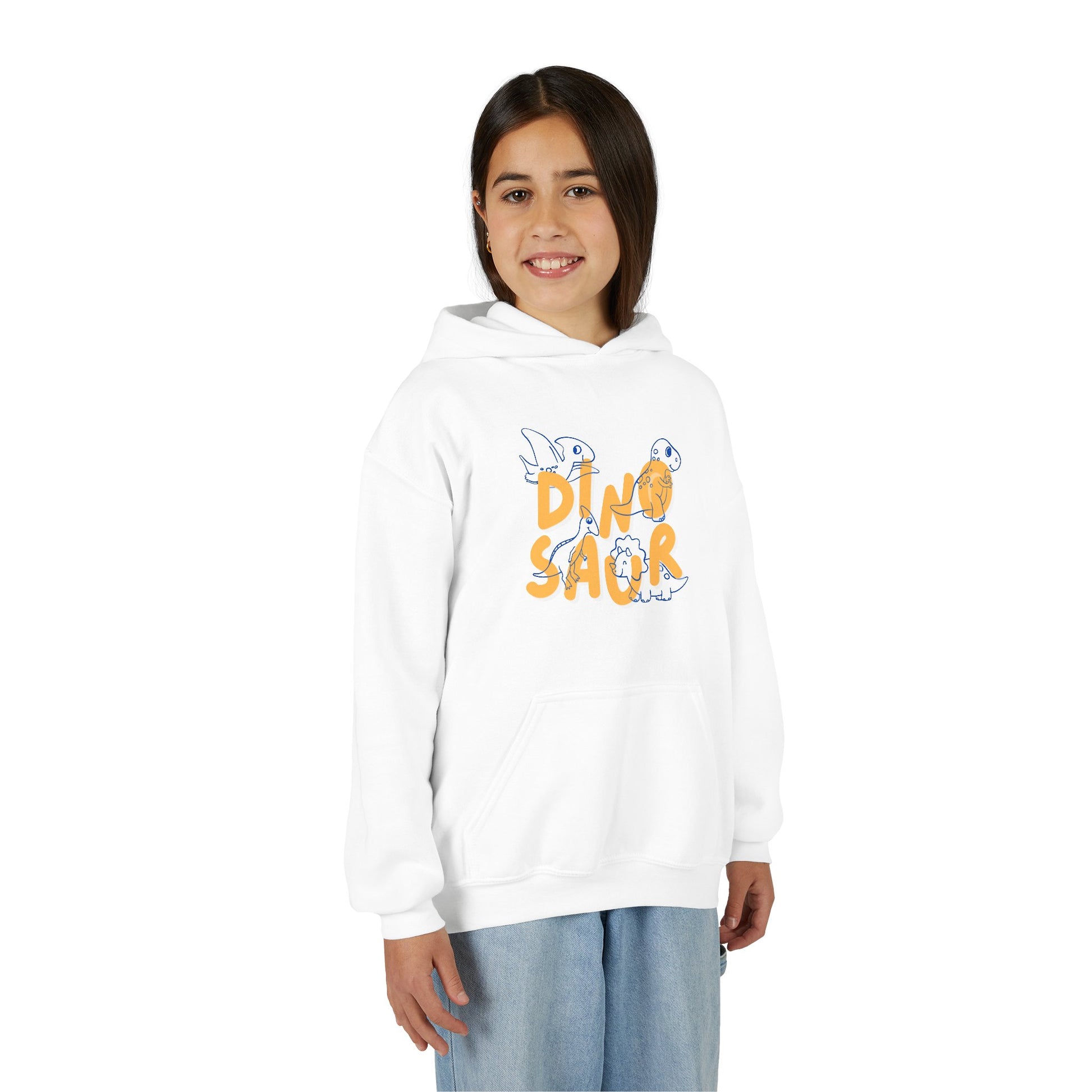 Kids Dinosaur Pullover Hoodie – Comfortable Everyday Wear