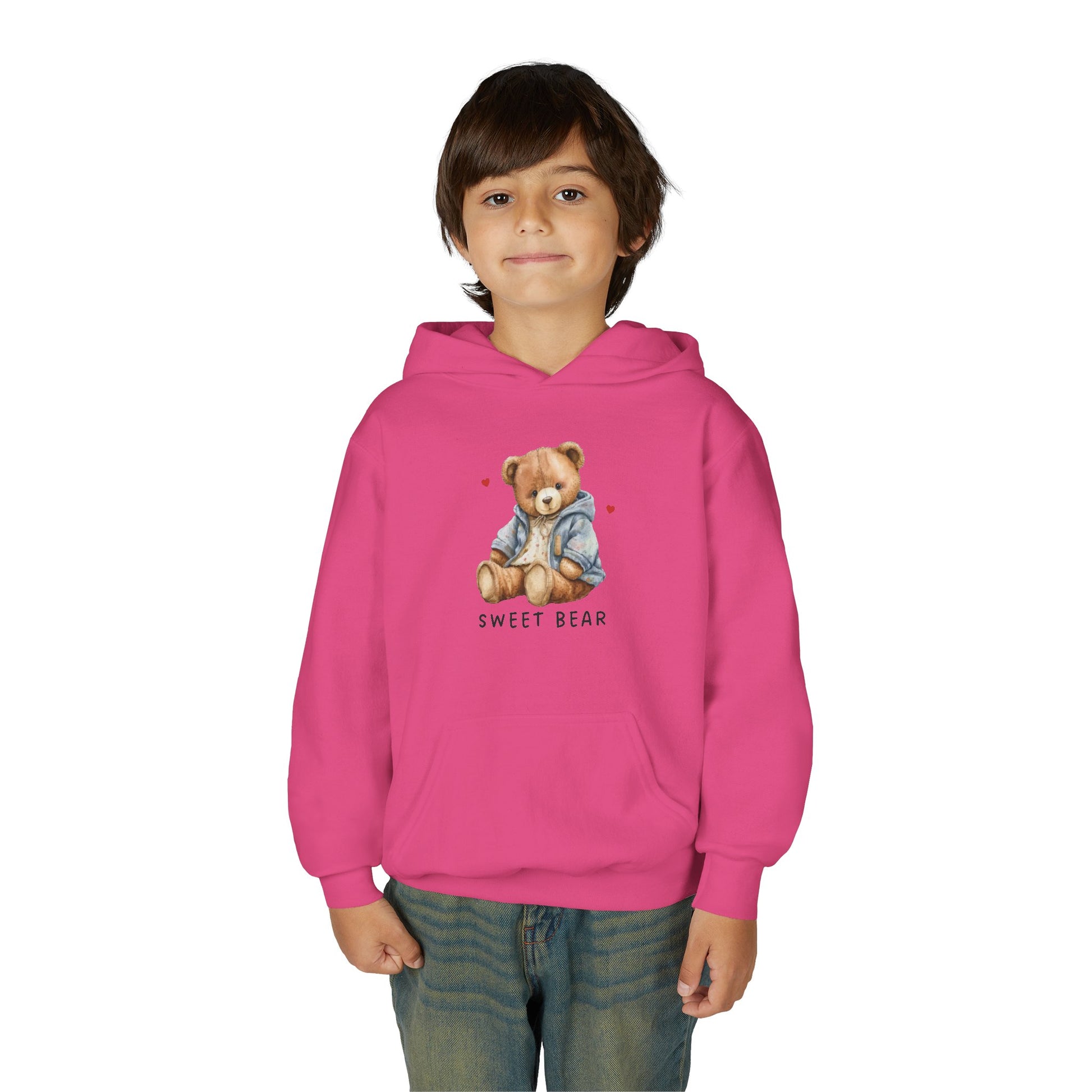 Kids Bear Hoodie – Cozy & Cute Everyday Sweatshirt