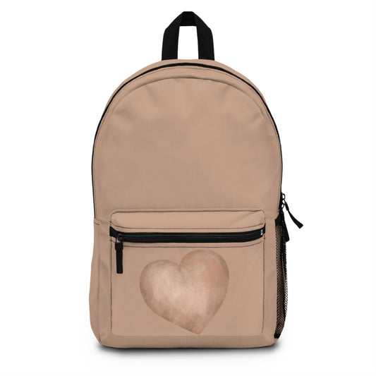 Heart Design Backpack - Stylish & Functional for Everyday Use