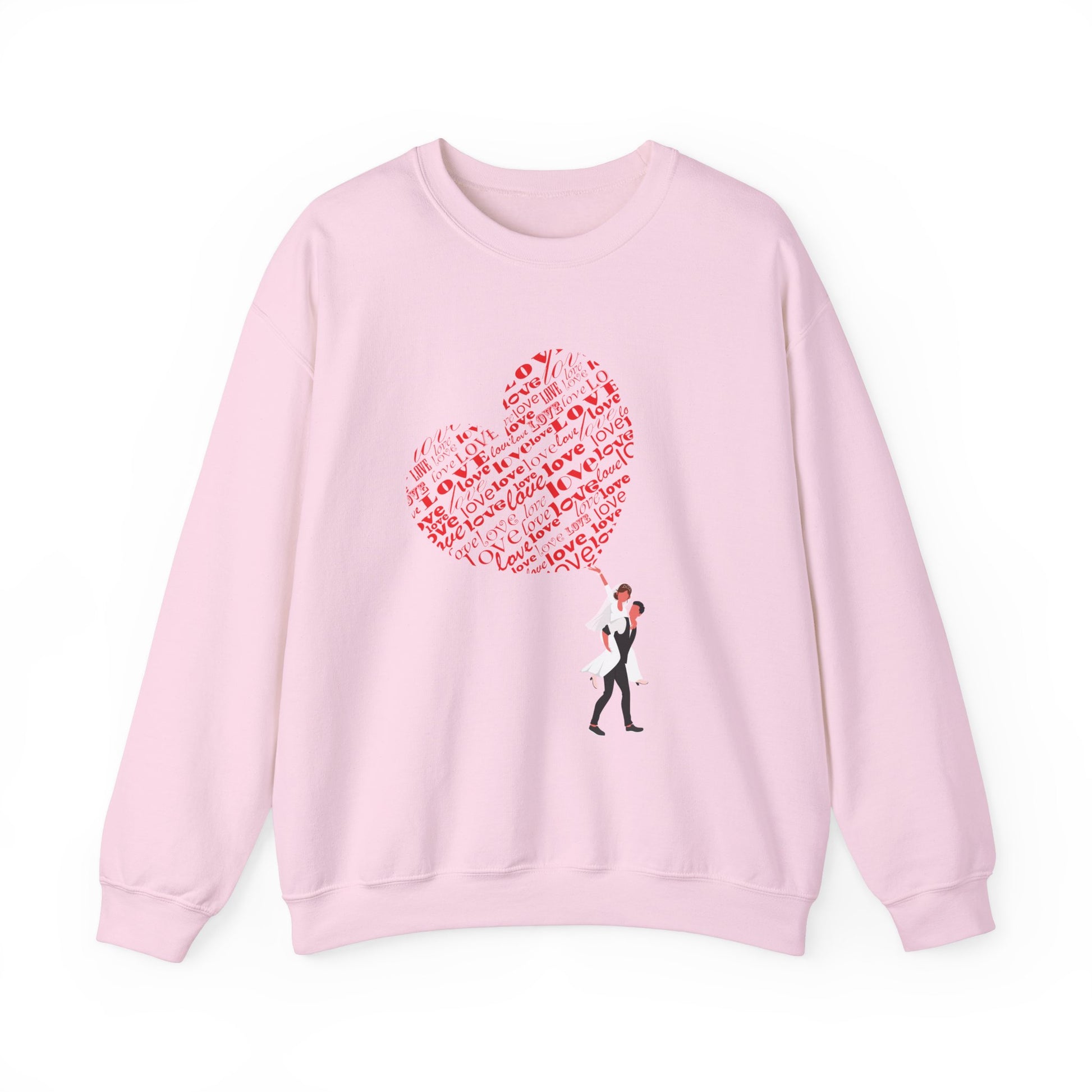 Romantic Love Heart Unisex Crewneck Sweatshirt