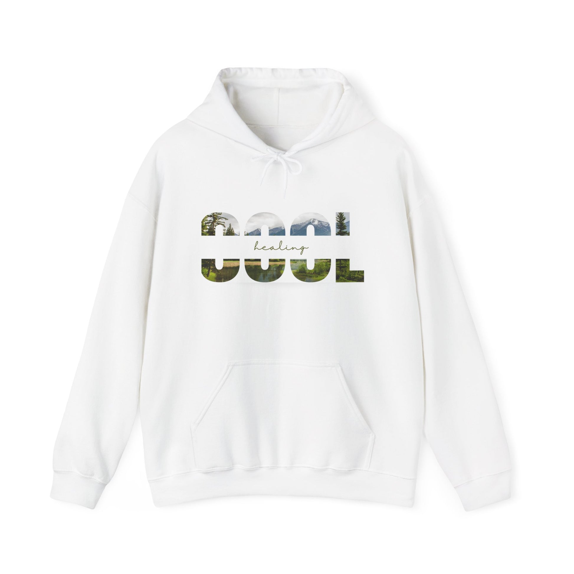 Cool Healing Unisex Heavy Blend Hooded Sweatshirt