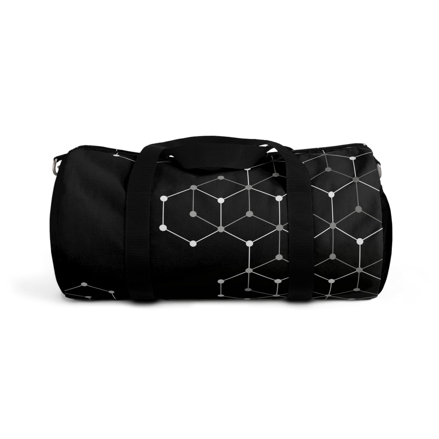 Modern Geometric Duffel Bag - Trendy Sports and Travel Gear