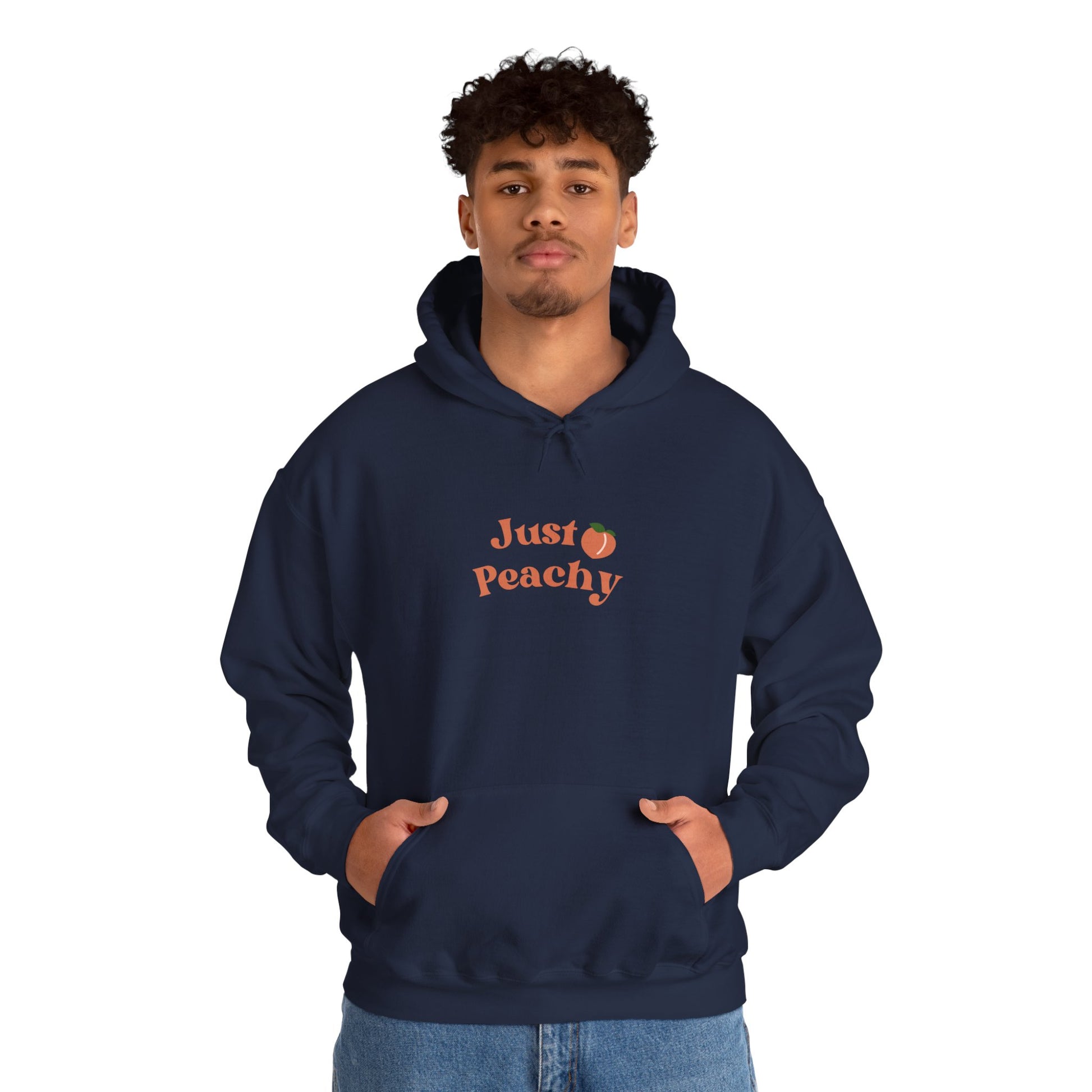 Peach-Inspired Hoodie – Comfortable & Stylish