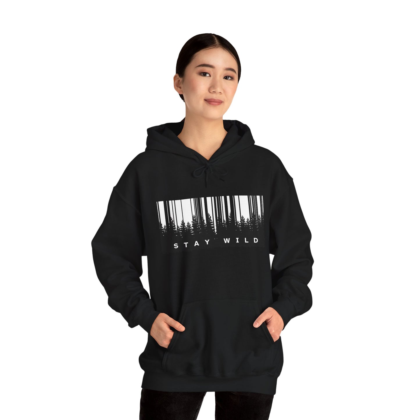 Stay Wild Unisex Heavy Blend™ Hooded Sweatshirt - Nature Lover's Apparel