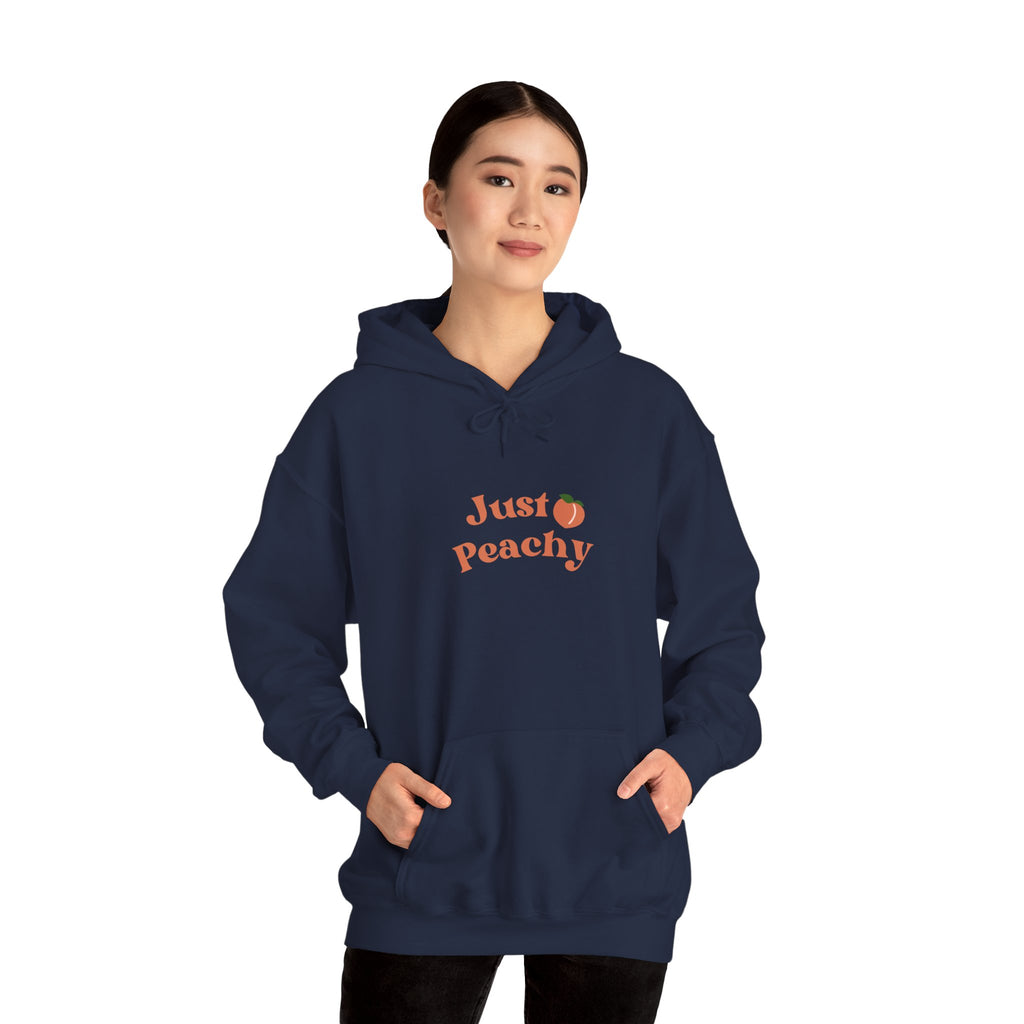 Peach-Inspired Hoodie – Comfortable & Stylish