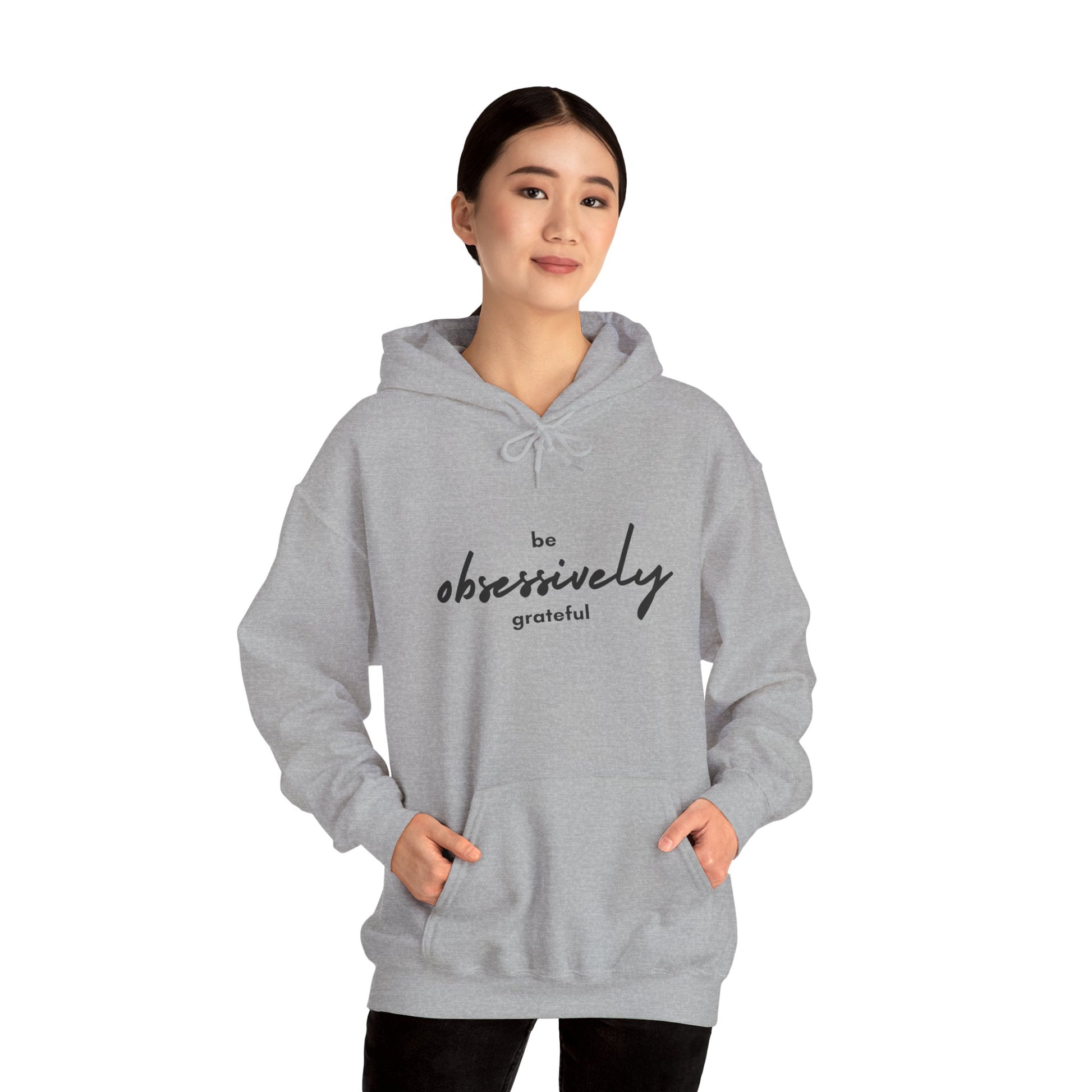 Gratitude Hoodie, Unisex Heavy Blend Sweatshirt