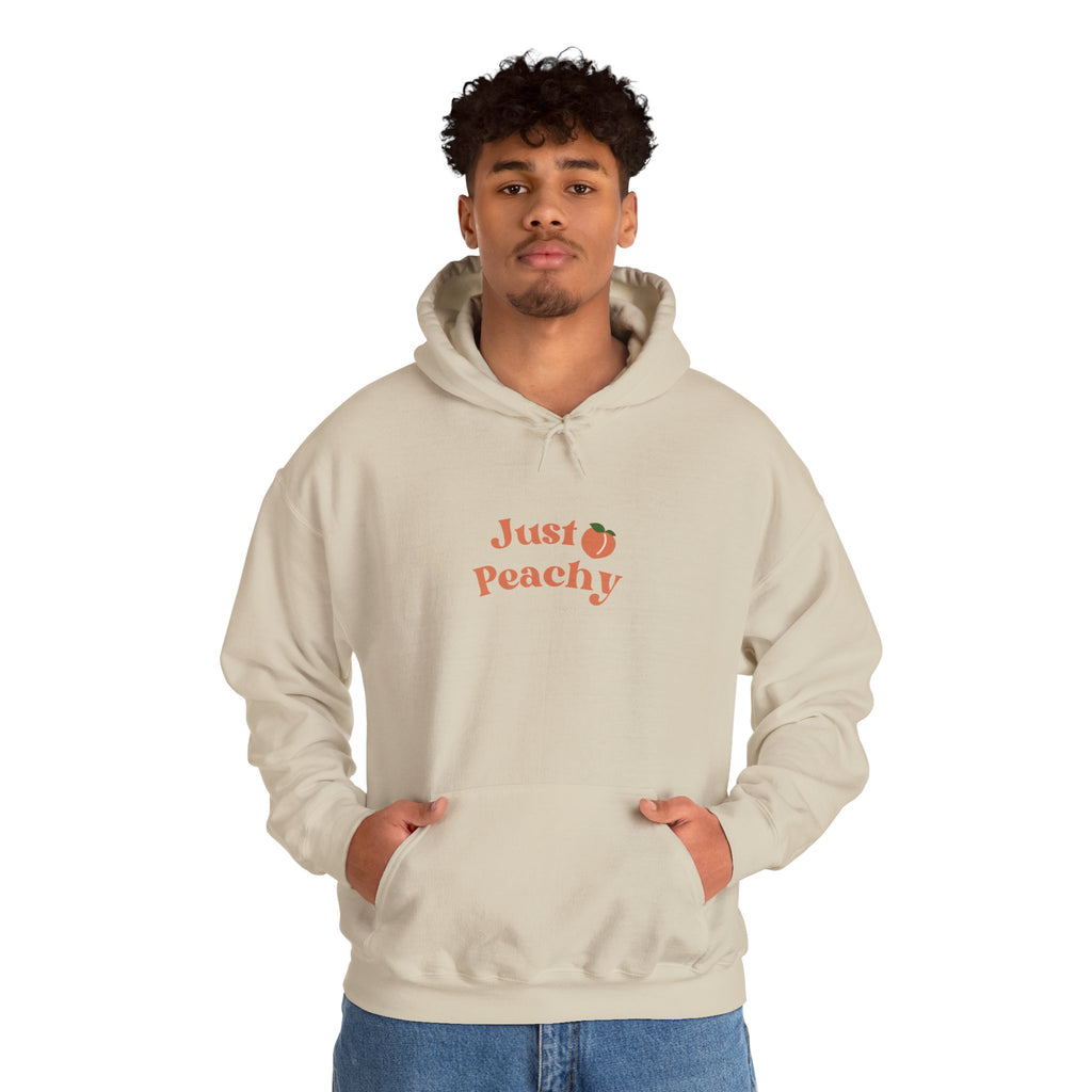 Peach-Inspired Hoodie – Comfortable & Stylish
