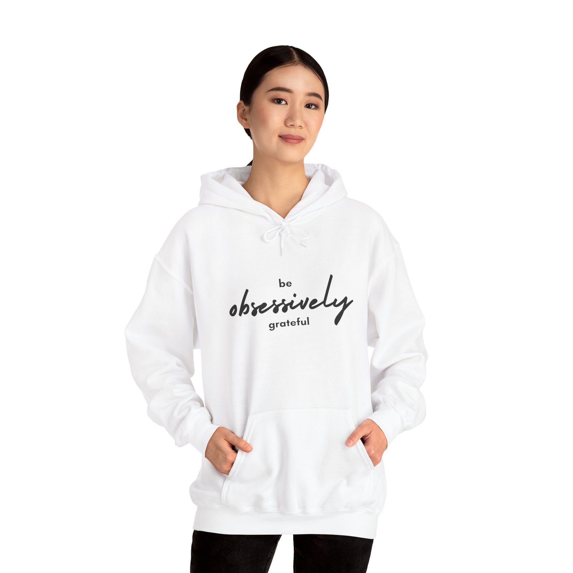 Gratitude Hoodie, Unisex Heavy Blend Sweatshirt