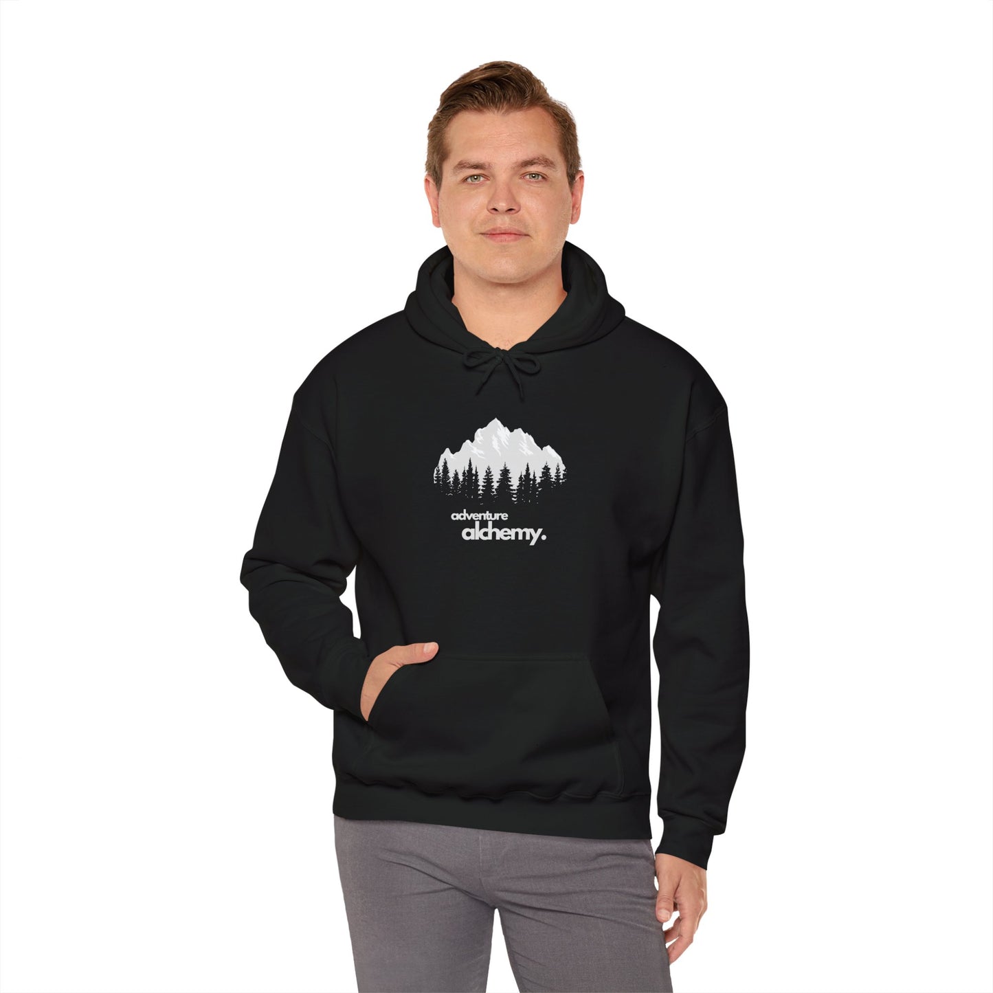 Adventure Alchemy Hooded Sweatshirt - Unisex Heavy Blend™