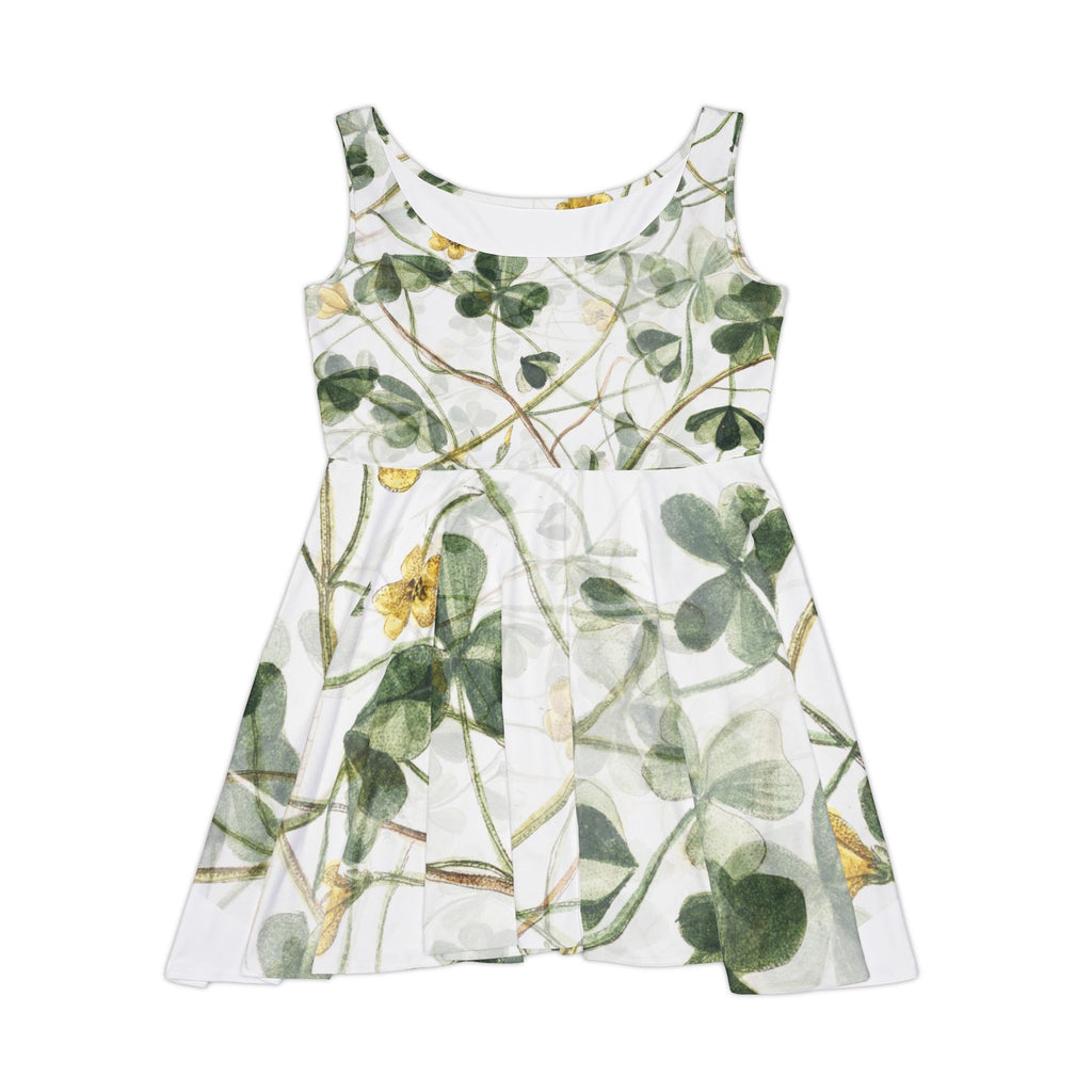 Elegant Floral Women's Skater Dress