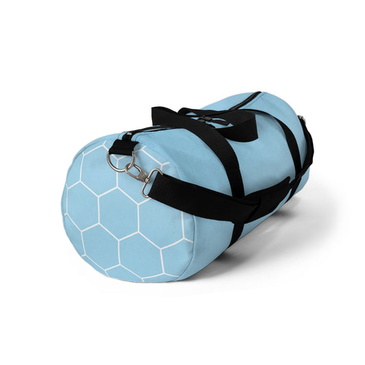 Stylish Blue Duffel Bag for Gym, Travel & Everyday Use