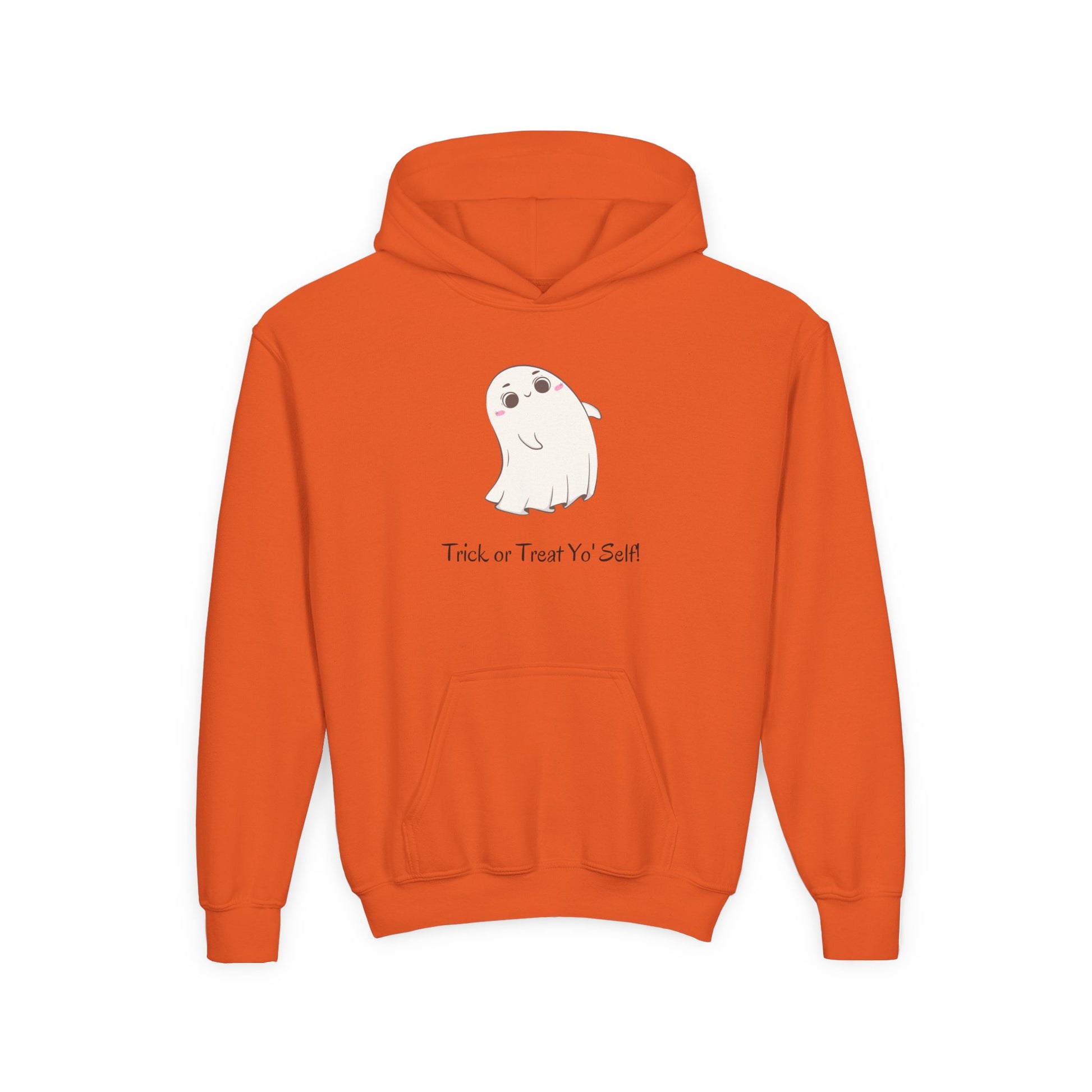 Ghost Hoodie for Kids – Halloween Sweatshirt, Fun Fall Gift