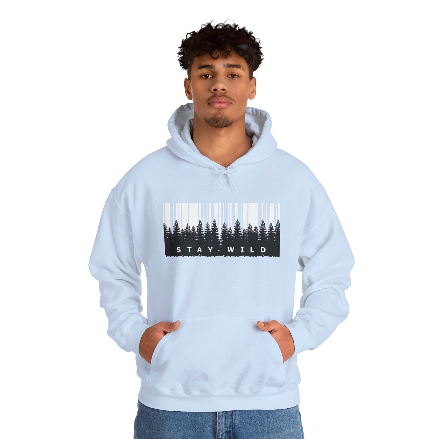 Stay Wild Unisex Heavy Blend™ Hooded Sweatshirt - Nature Lover's Apparel