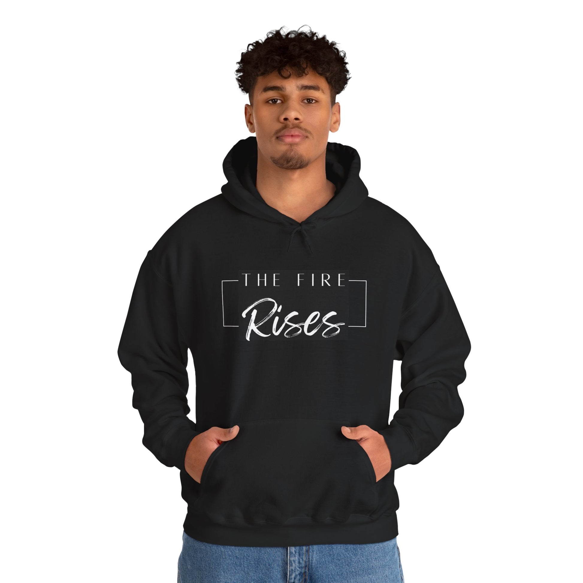 Fire Rises Hoodie – Unisex & Motivational