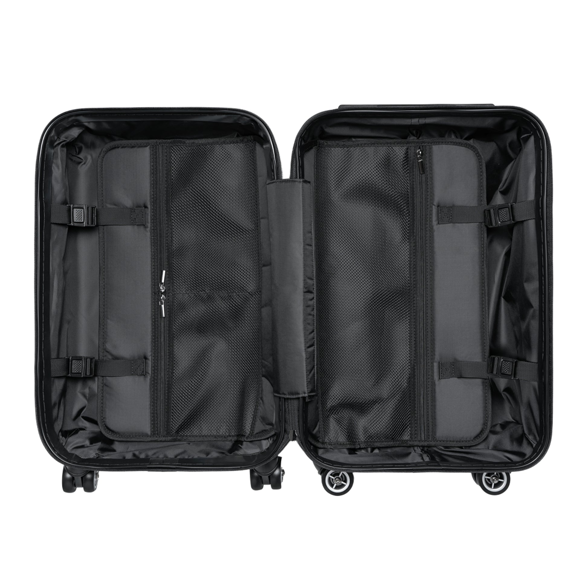 Stylish Travel Suitcase with Oceanic Design
