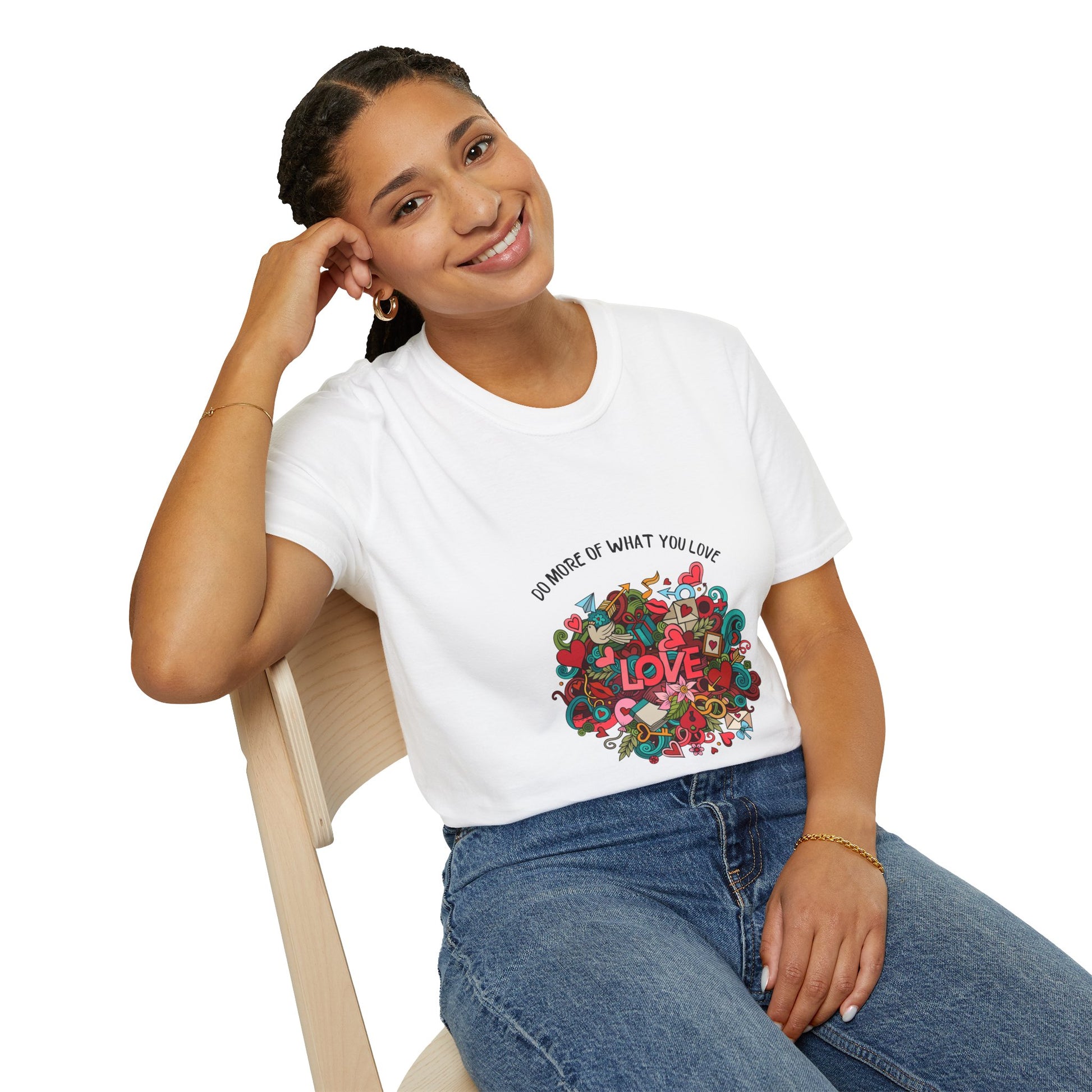 Colorful Love Quote Unisex T-Shirt