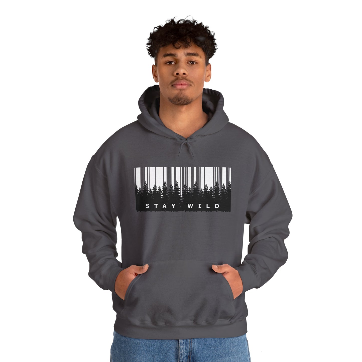 Stay Wild Unisex Heavy Blend™ Hooded Sweatshirt - Nature Lover's Apparel