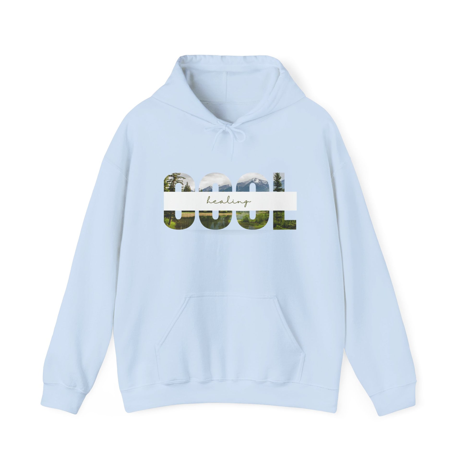 Cool Healing Unisex Heavy Blend Hooded Sweatshirt