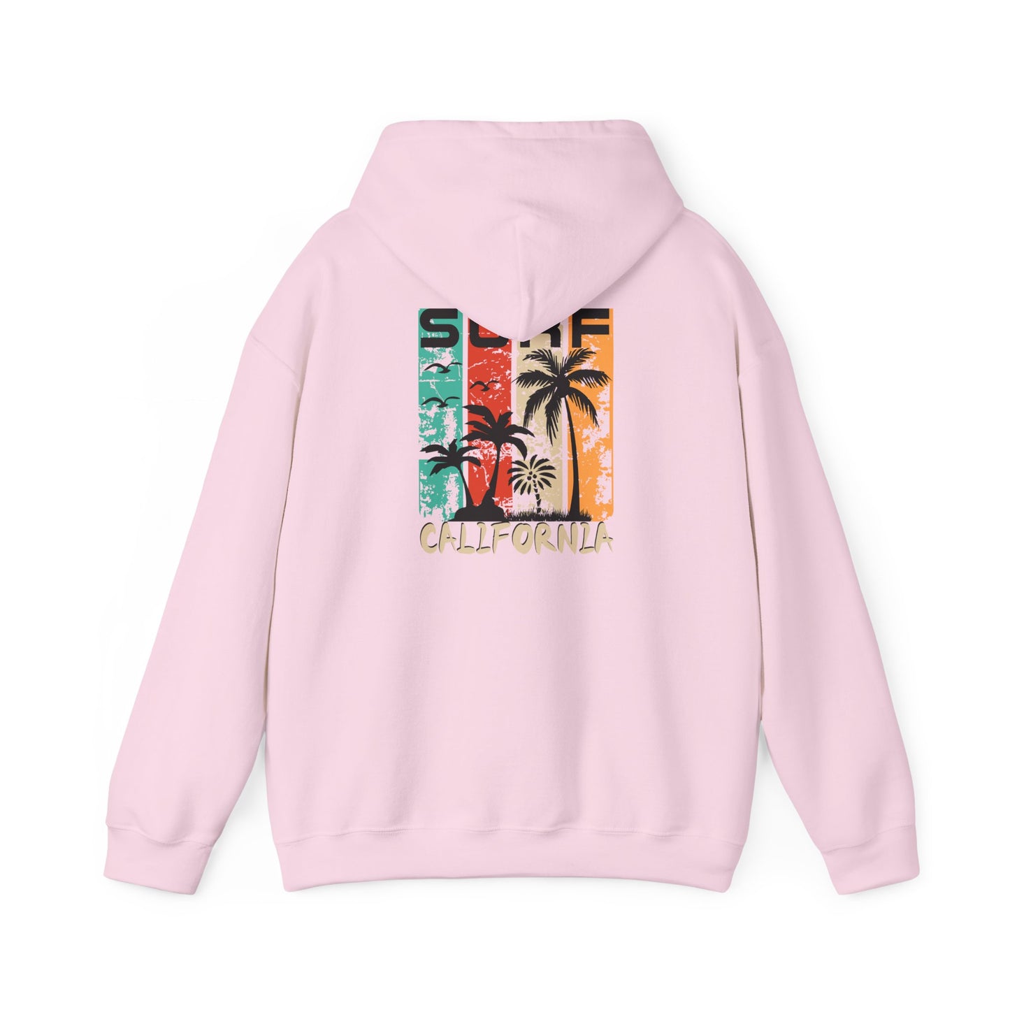 California Sunset Unisex Hoodie - Relaxed Style for Summer Vibes