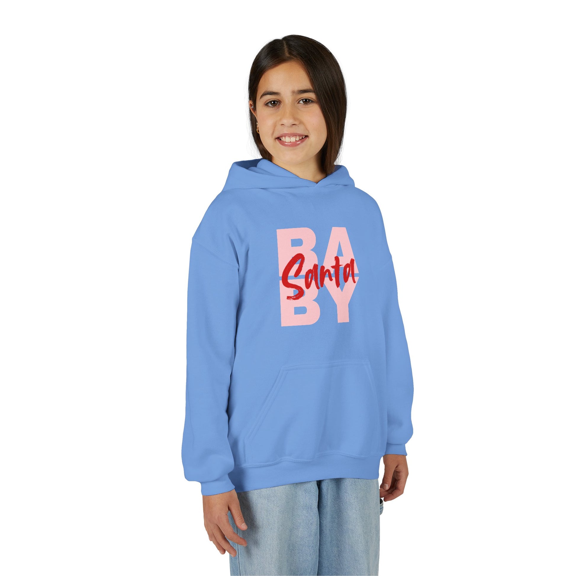 Baby Santa Kids Hoodie – Festive Holiday Pullover