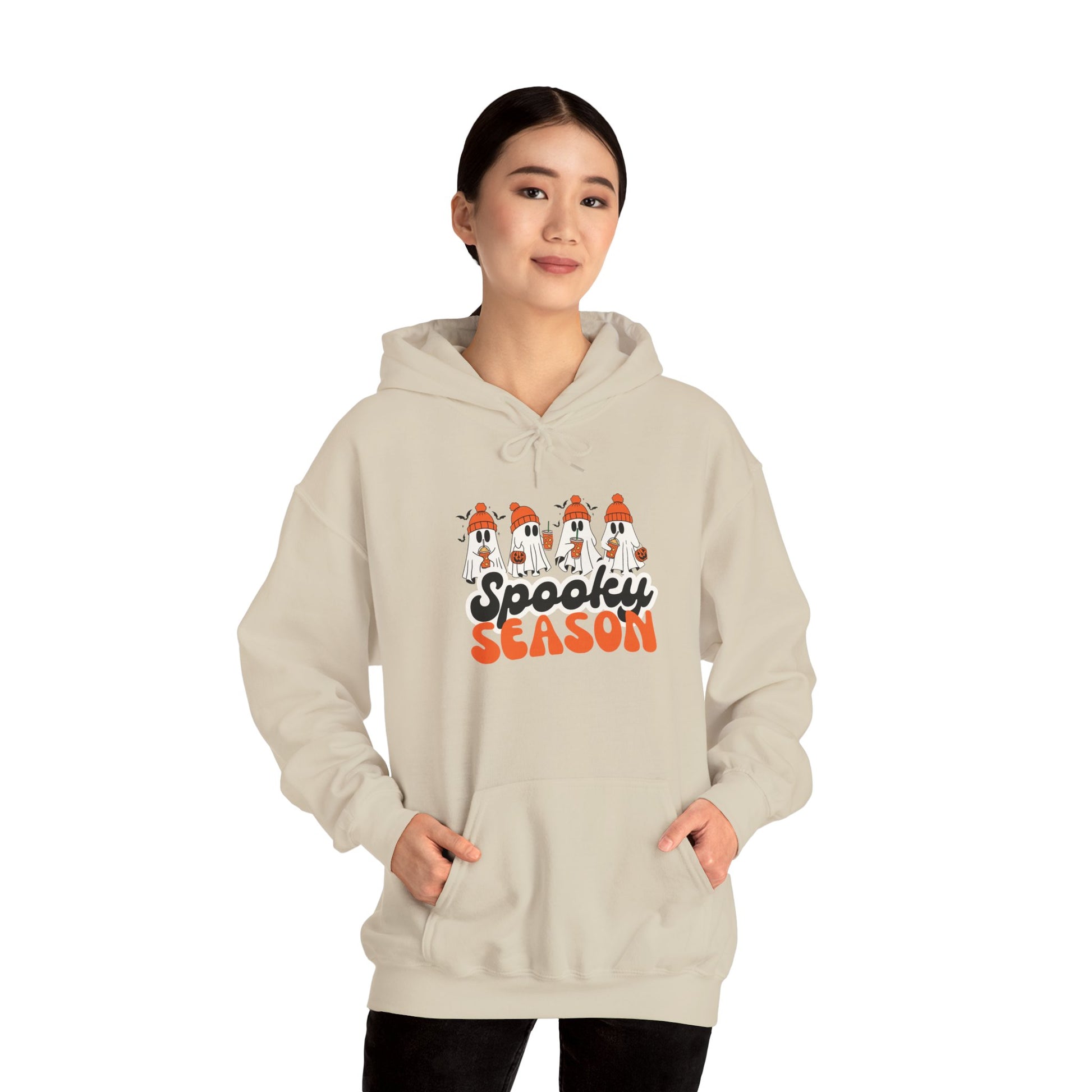 Spooky Season Hoodie – Unisex Cozy Fall & Halloween Sweatshirt