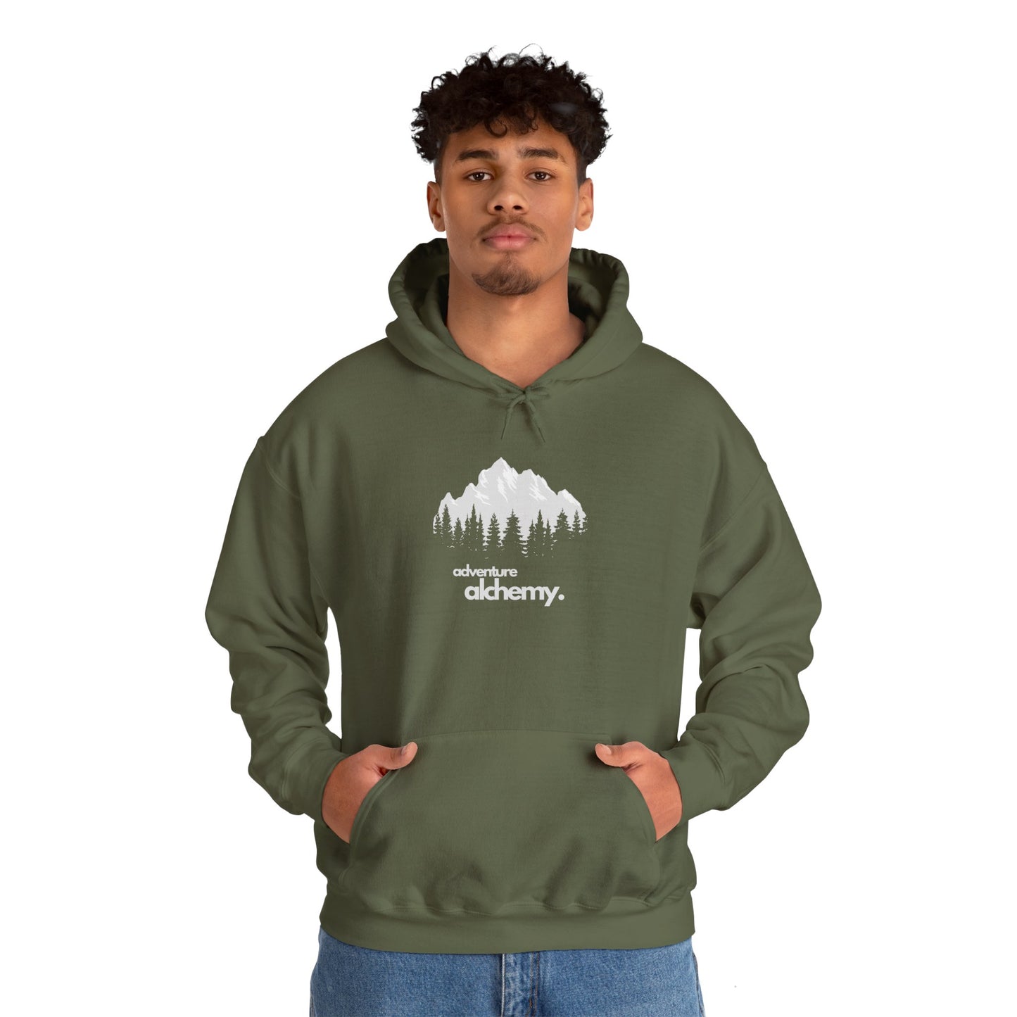 Adventure Alchemy Hooded Sweatshirt - Unisex Heavy Blend™