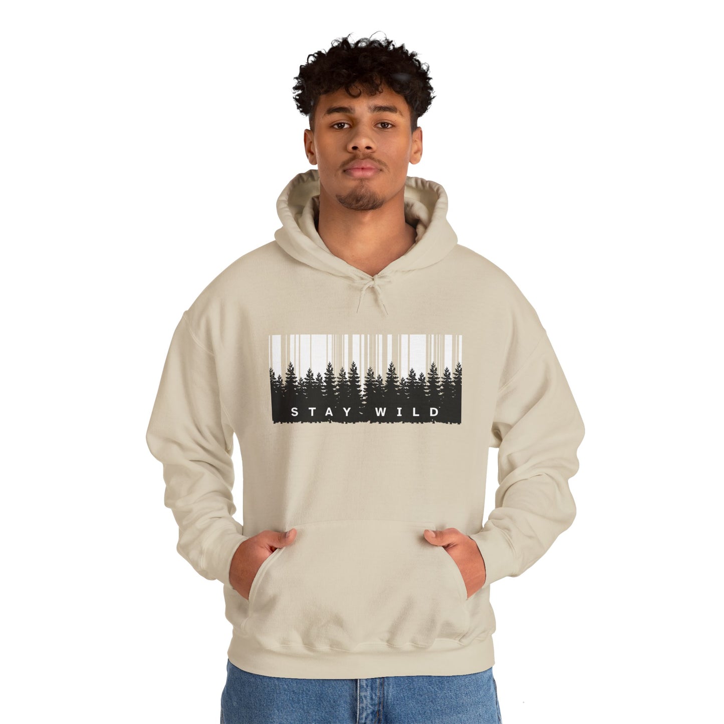 Stay Wild Unisex Heavy Blend™ Hooded Sweatshirt - Nature Lover's Apparel