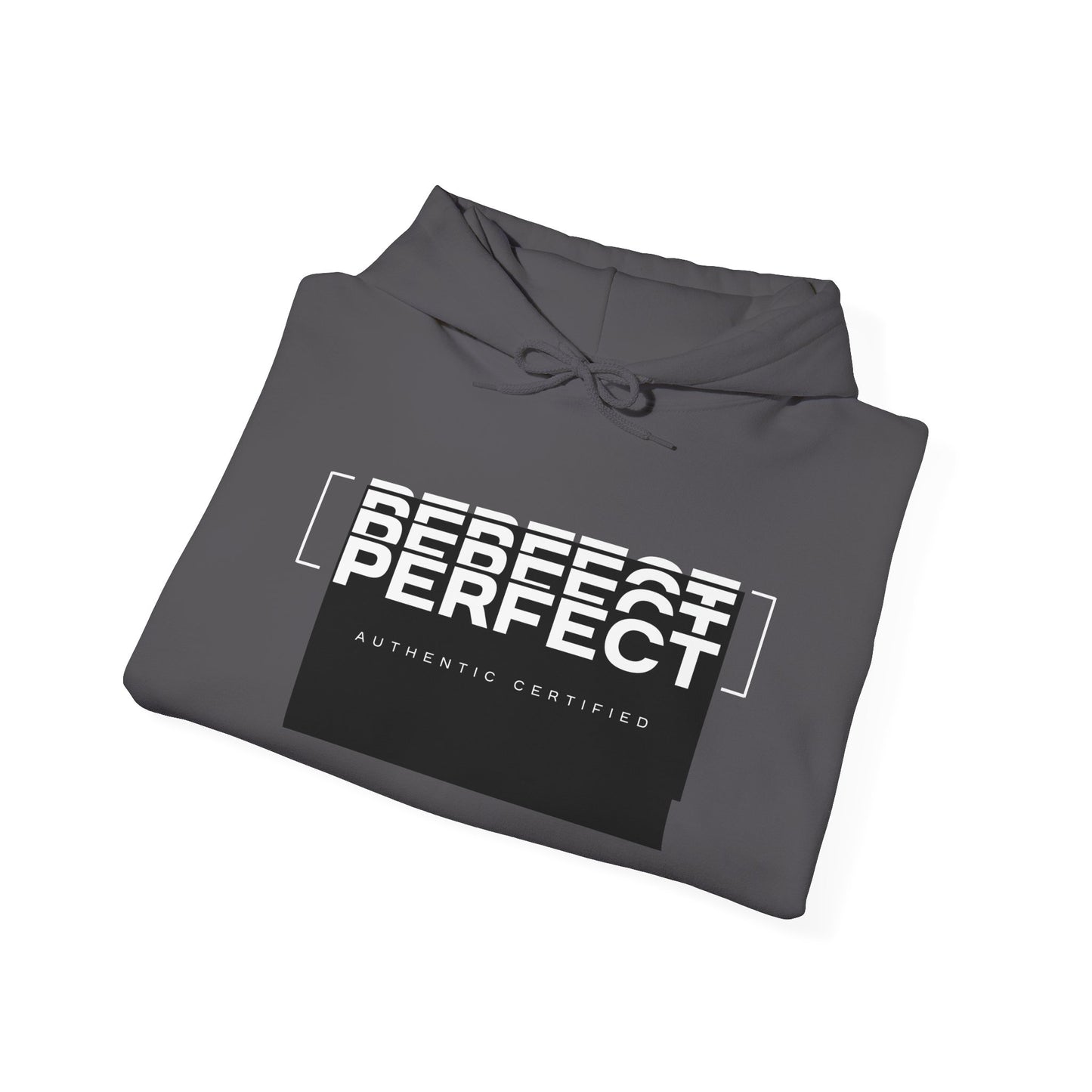 Unisex Heavy Blend™ Hoodie - 'Defeat Perfect' Graphic Sweatshirt