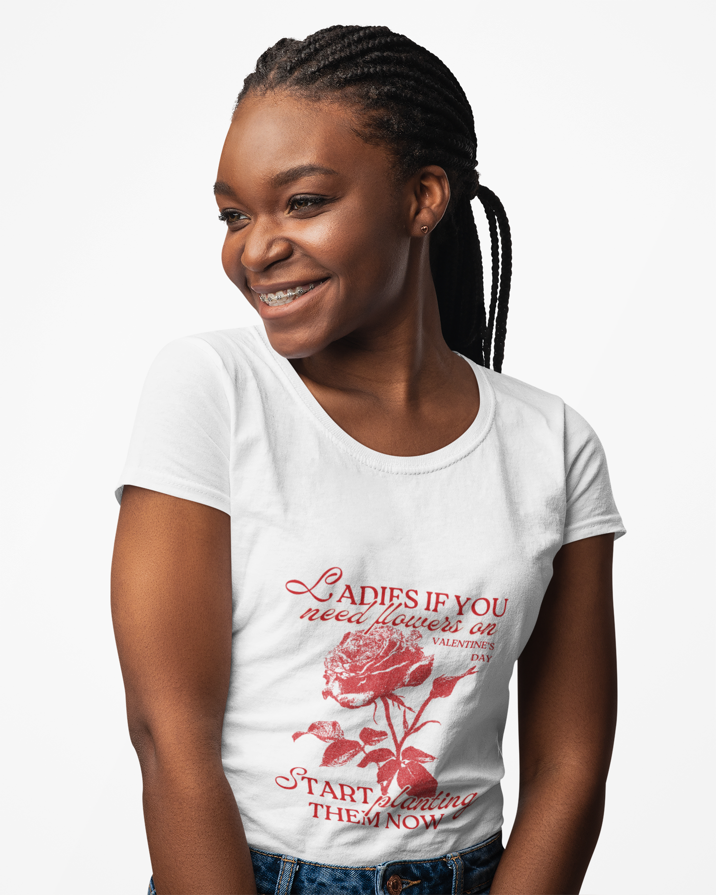 Floral Quote T-Shirt