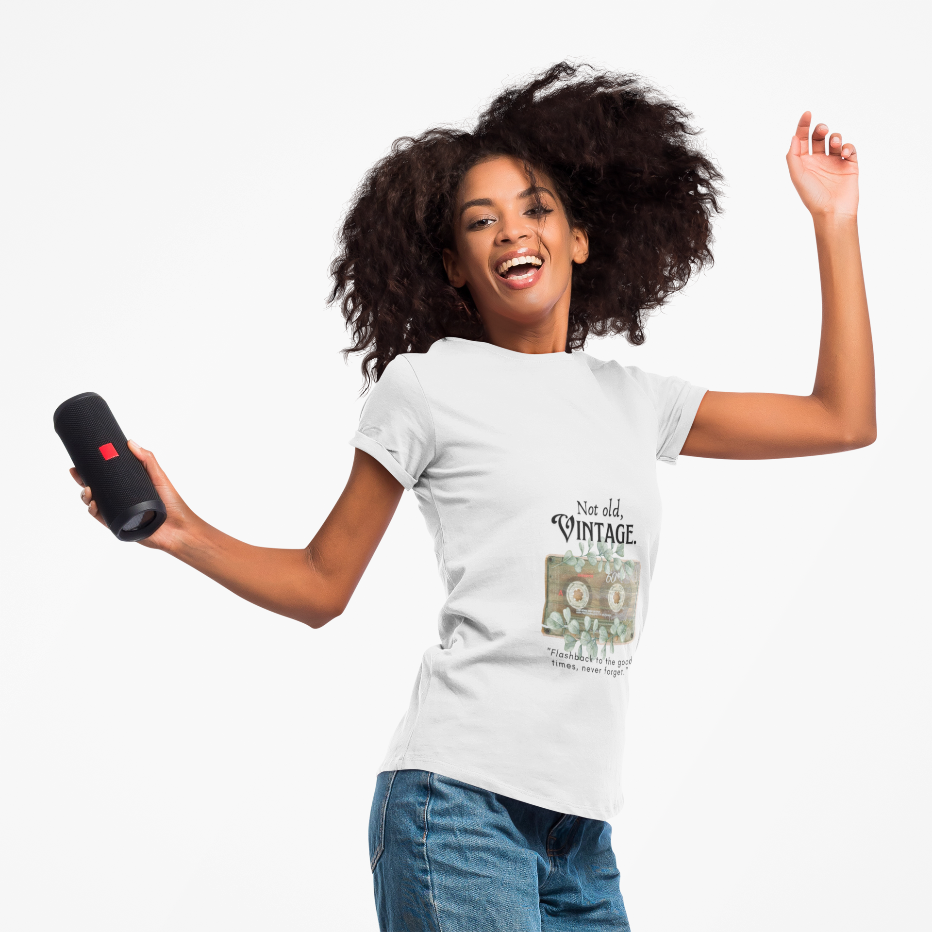 Vintage Floral Unisex T-Shirt