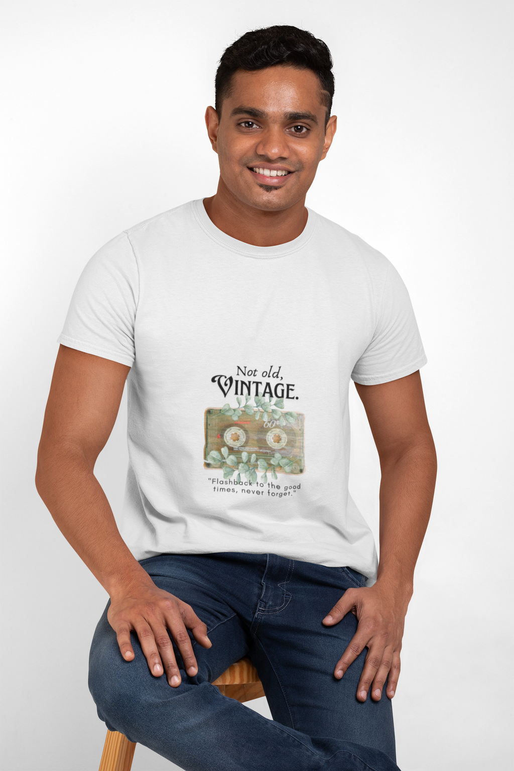 Vintage Floral Unisex T-Shirt