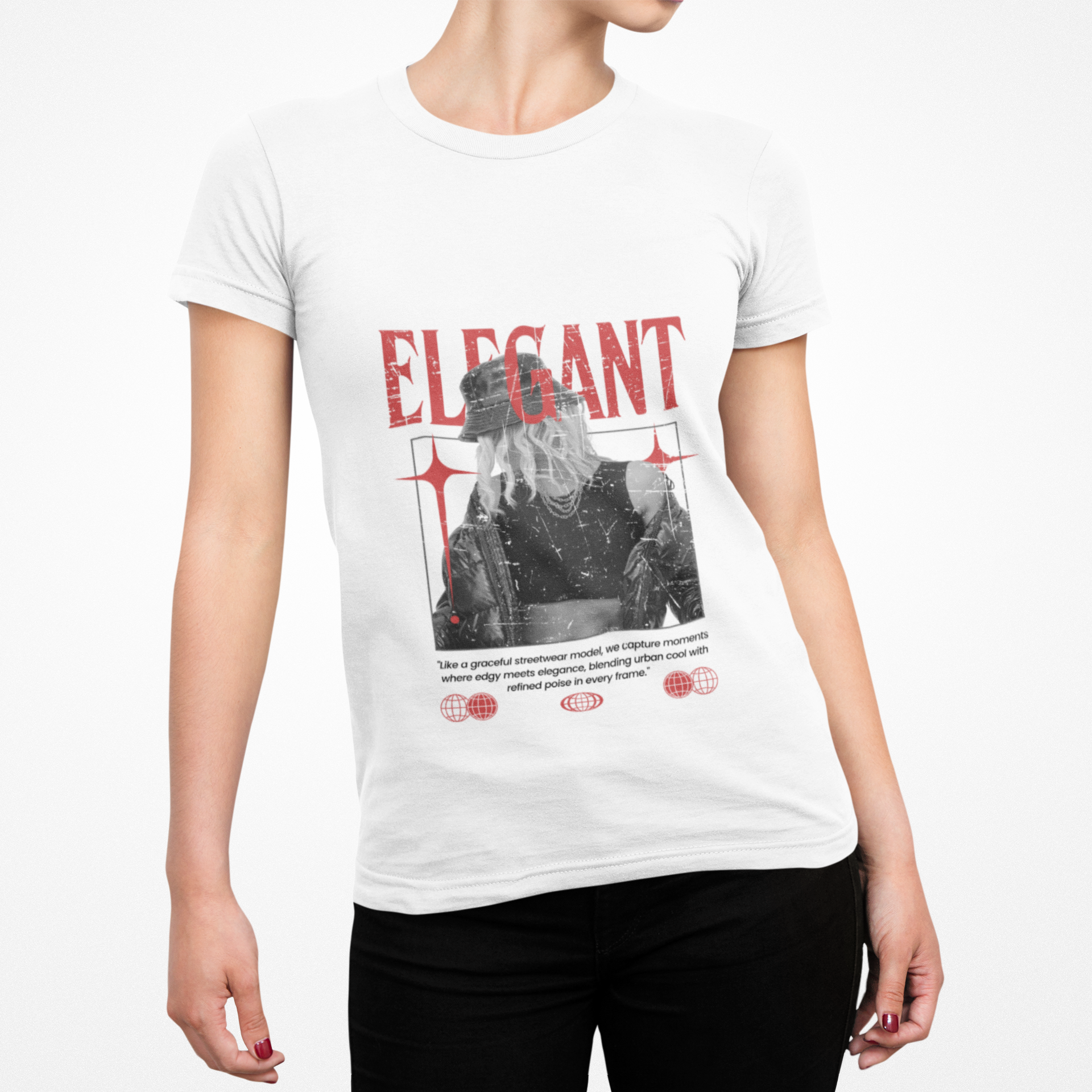 Elegant Graphic Softstyle T-Shirt