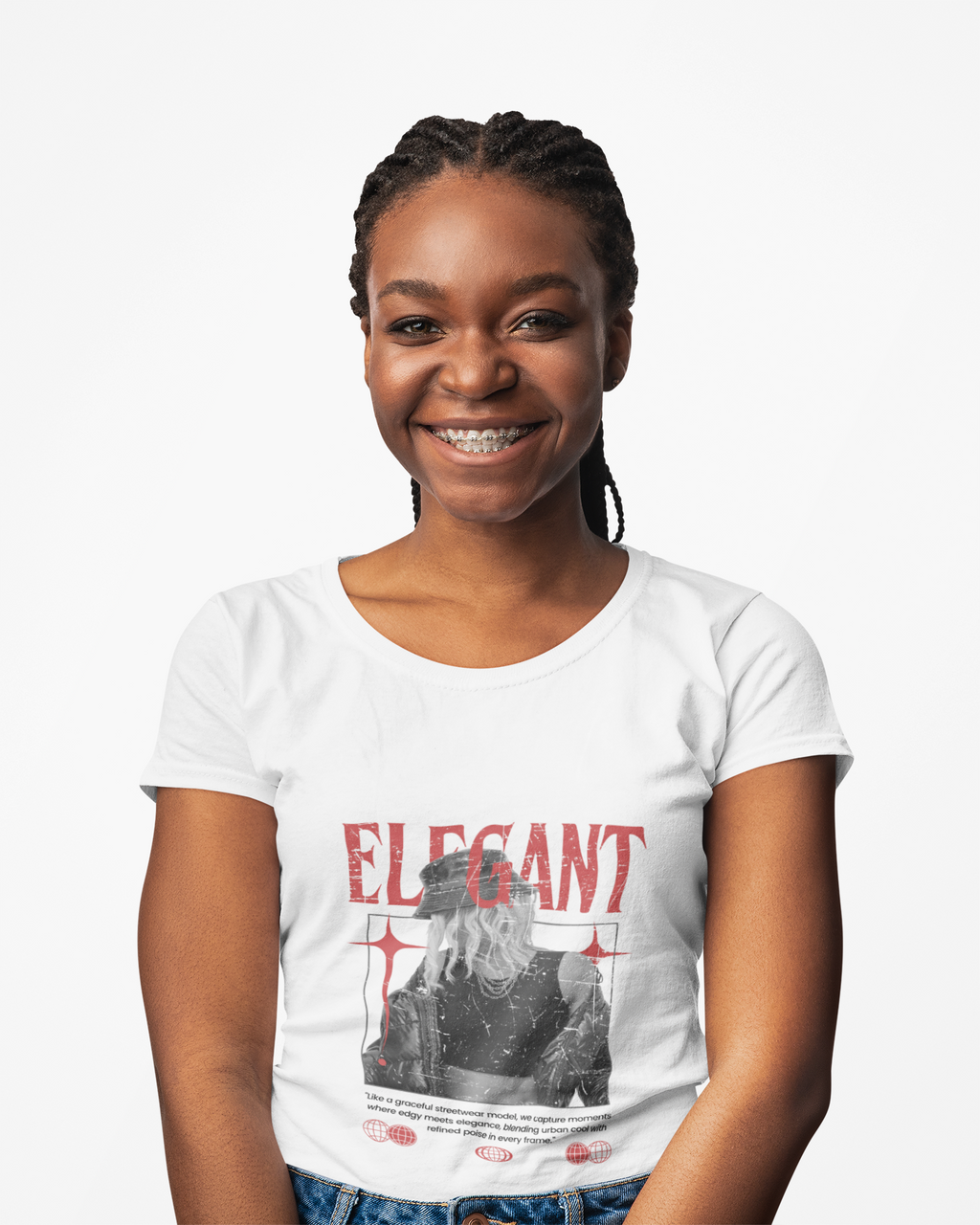 Elegant Graphic Softstyle T-Shirt