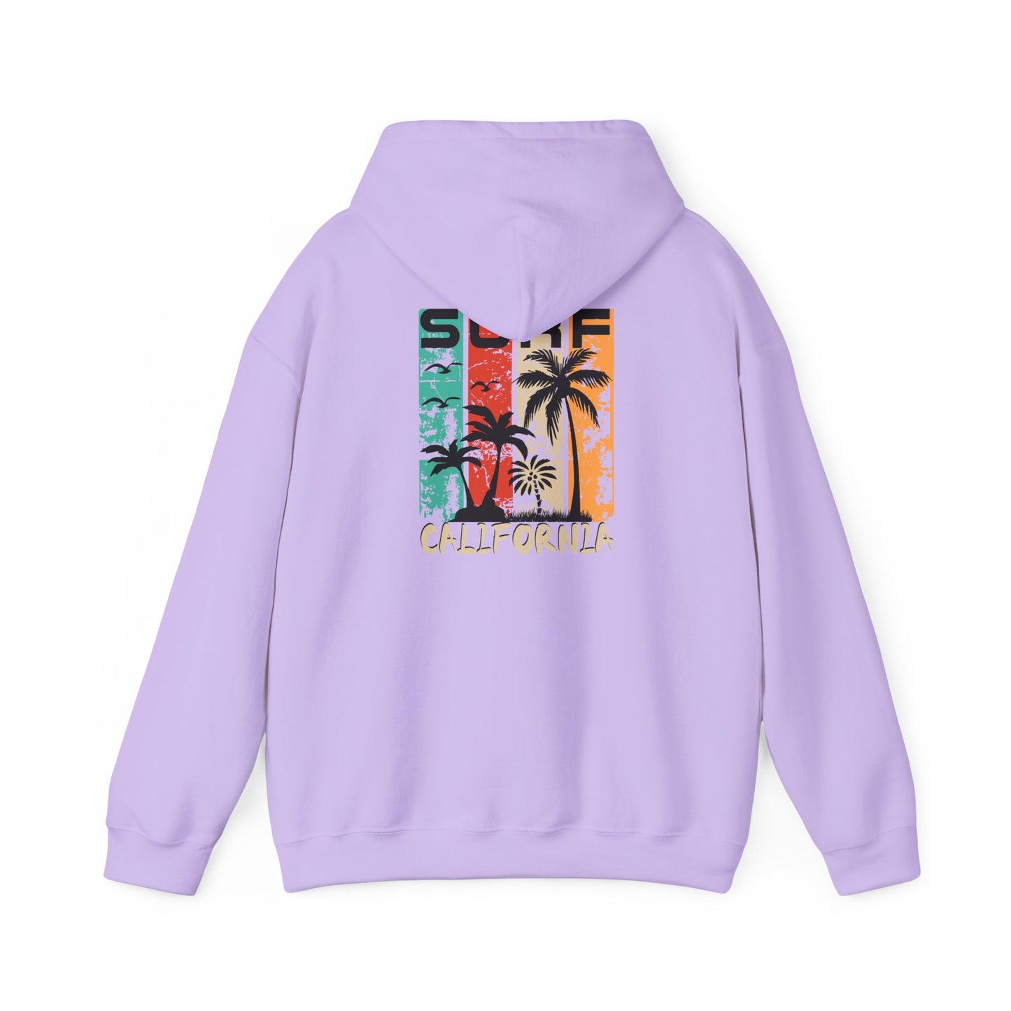 California Sunset Unisex Hoodie - Relaxed Style for Summer Vibes