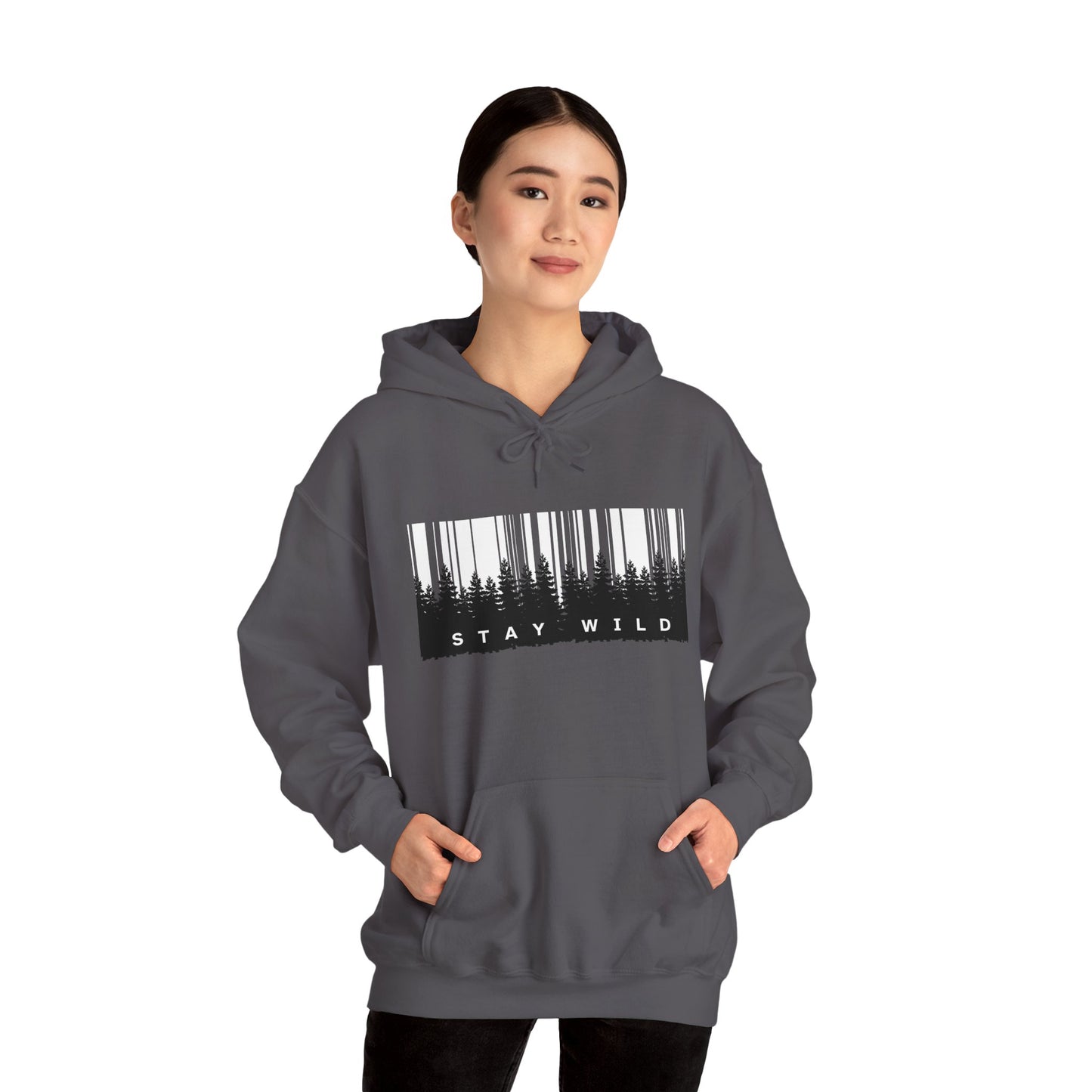 Stay Wild Unisex Heavy Blend™ Hooded Sweatshirt - Nature Lover's Apparel