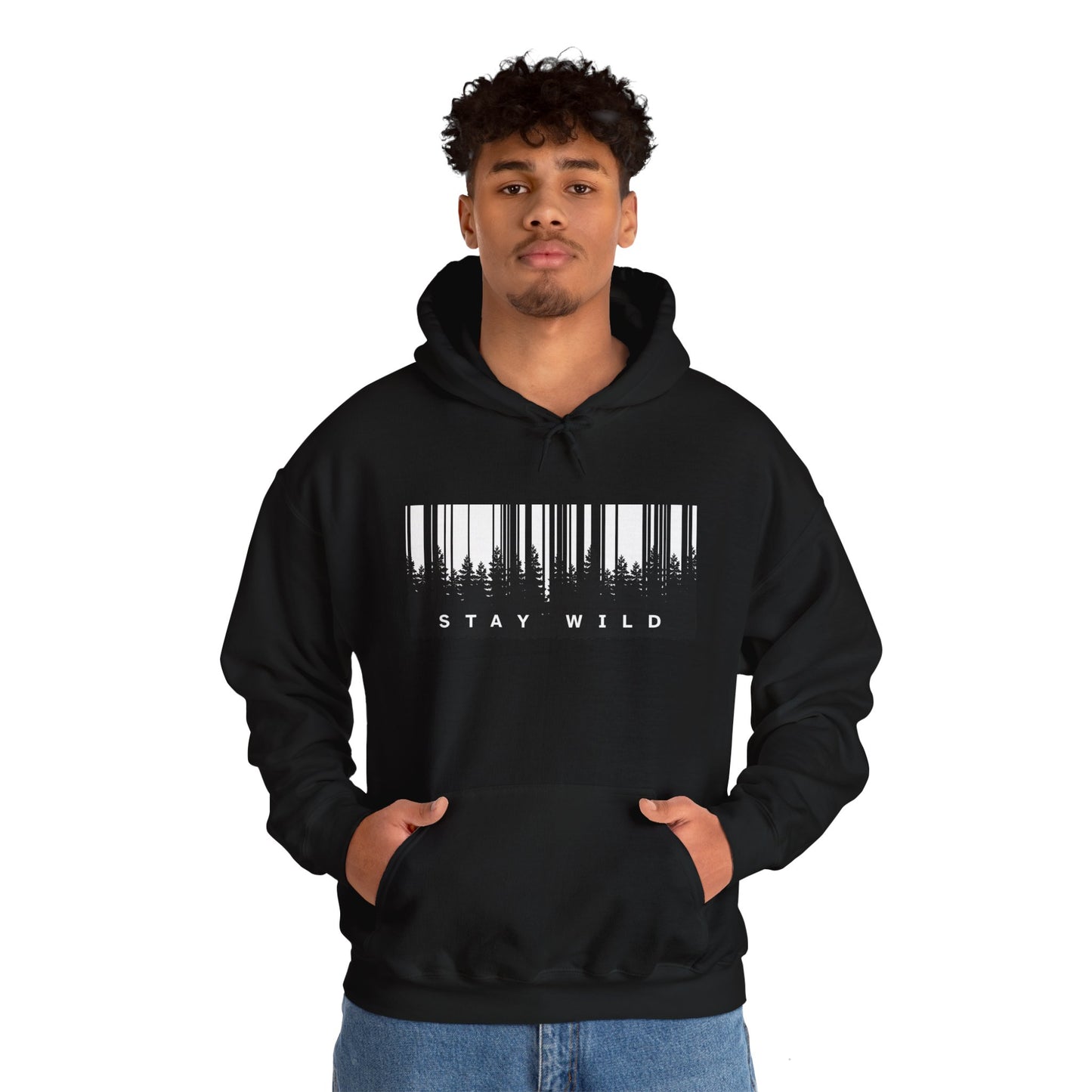 Stay Wild Unisex Heavy Blend™ Hooded Sweatshirt - Nature Lover's Apparel