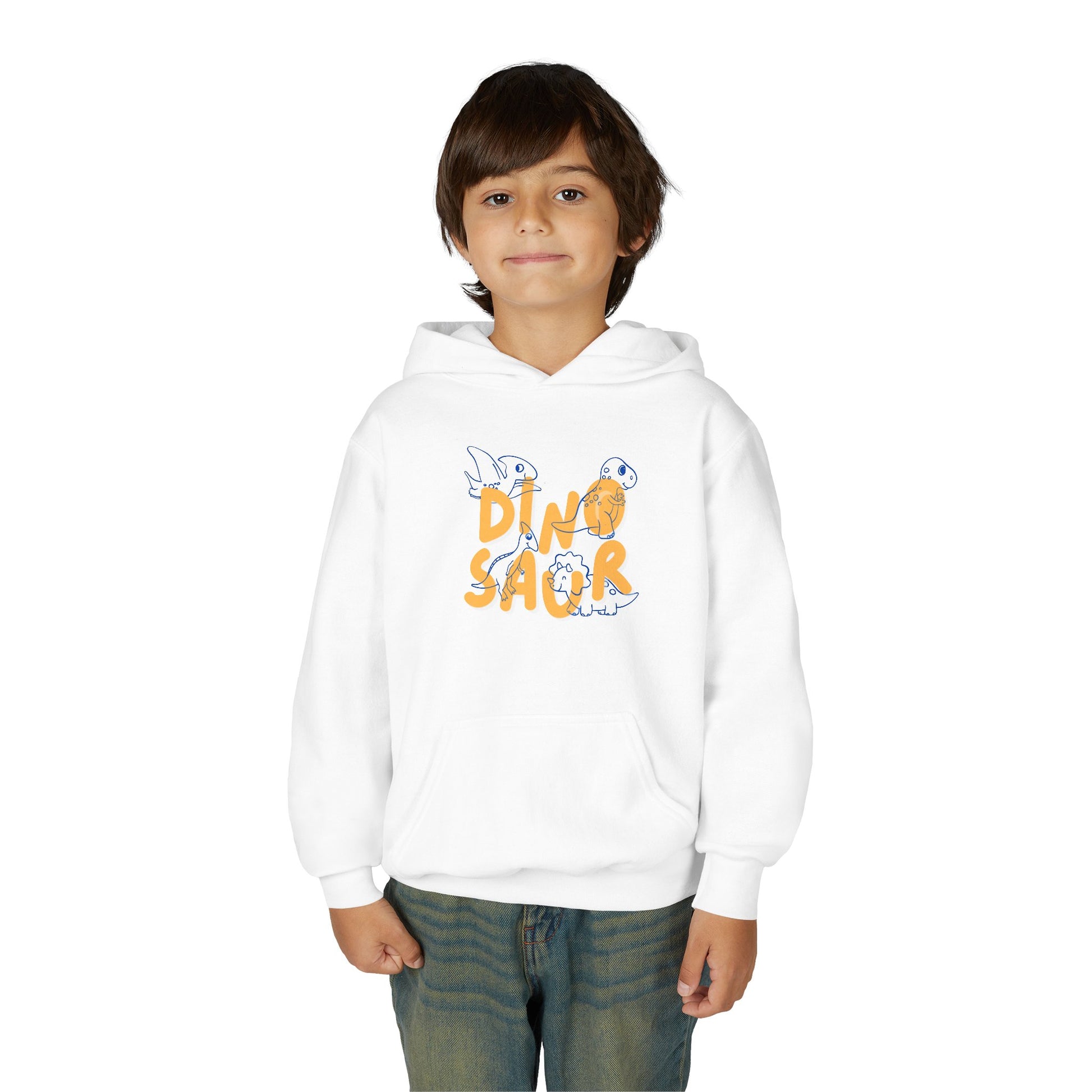 Kids Dinosaur Pullover Hoodie – Comfortable Everyday Wear