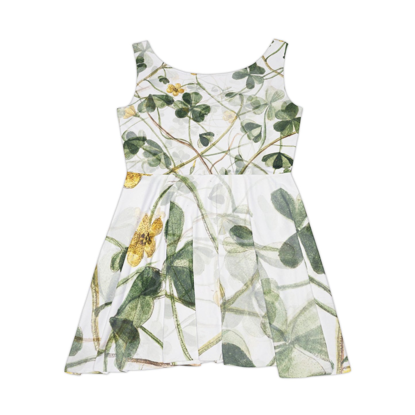 Elegant Floral Women's Skater Dress - Perfect for Summer Outings